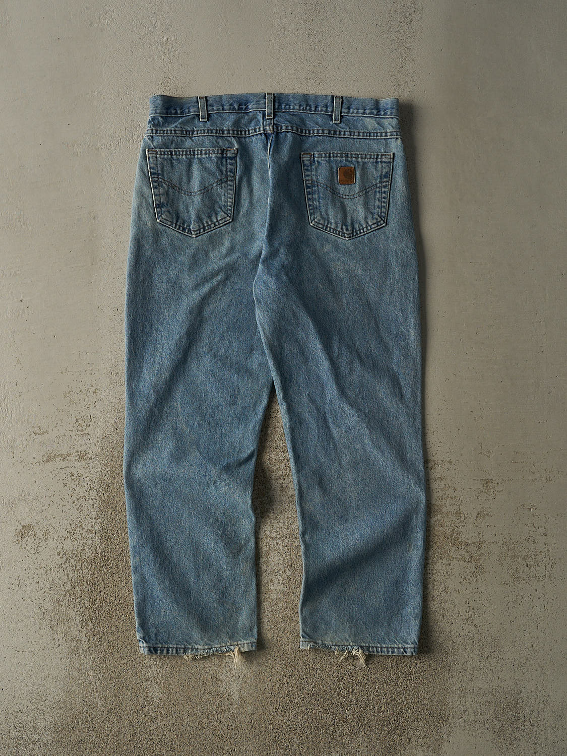 Vintage 90s Light Wash Carhartt Jeans (36x28.5)