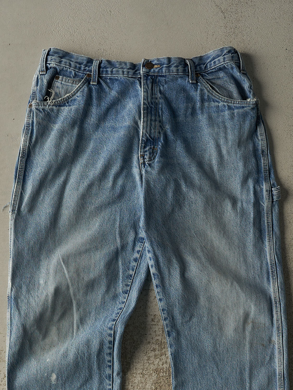 Vintage 90s Light Wash Dickies Carpenter Jeans (36x33.5)