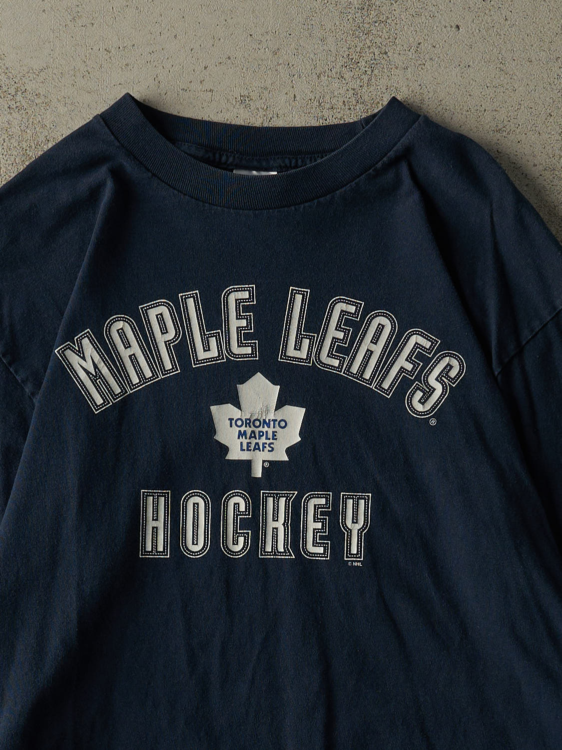 Vintage Y2K Navy Blue Toronto Maple Leafs Long Sleeve (M/L)