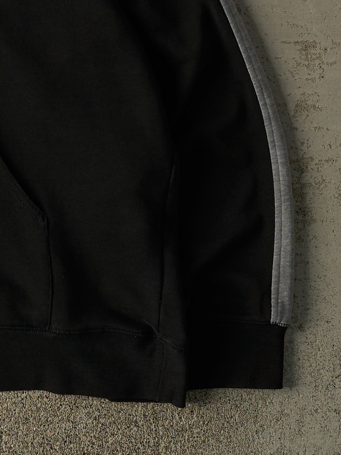 Vintage Y2K Black Reebok Hockey Embroidered Hoodie (XXL)