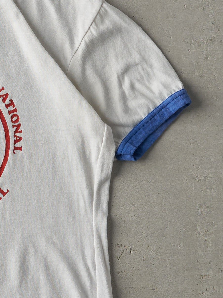 Vintage 85' Scarborough International Wrestling Festival Ringer Tee (XS/S)