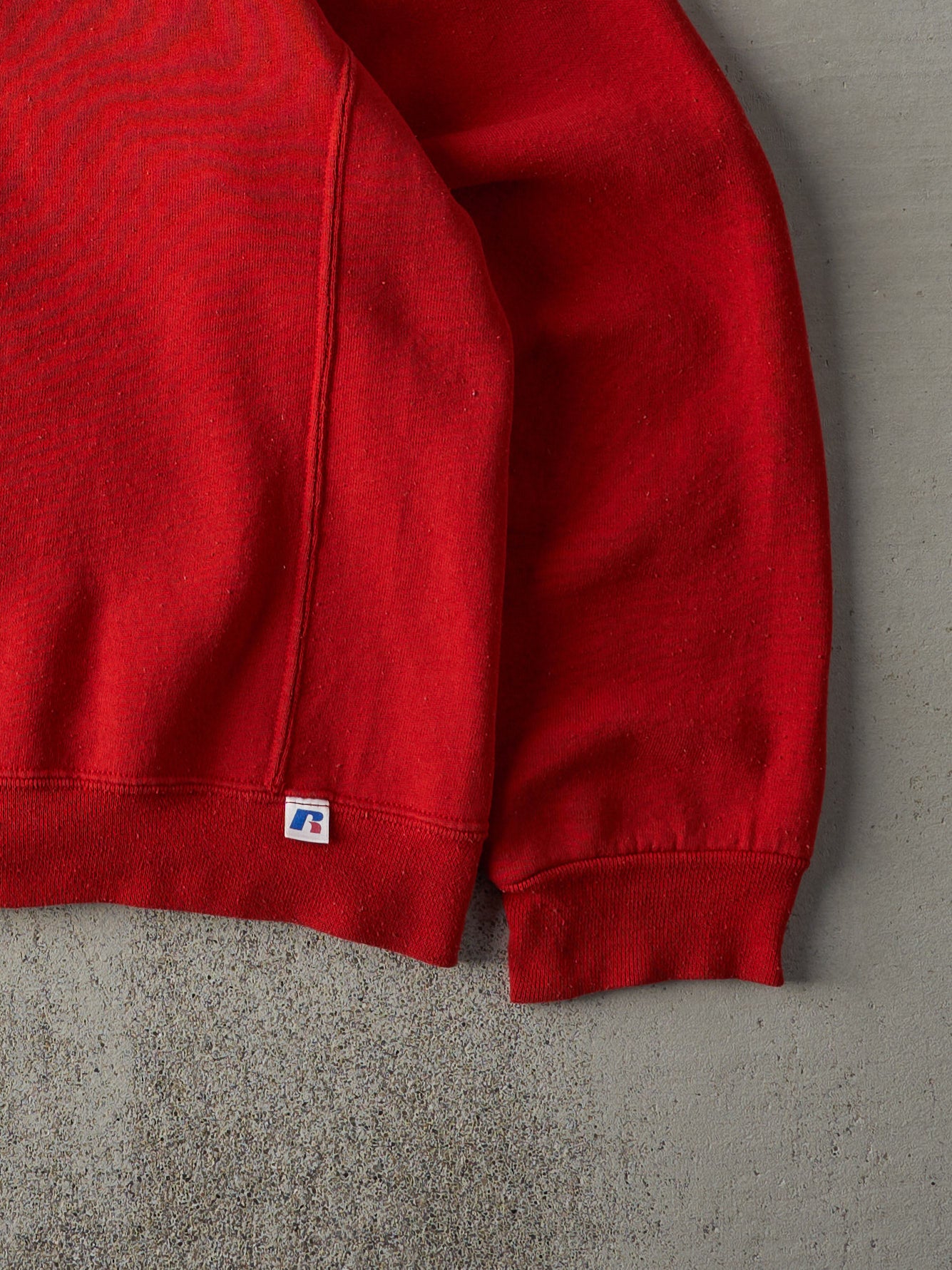 Vintage Y2K Red McGill University Russell Athletics Crewneck (M)