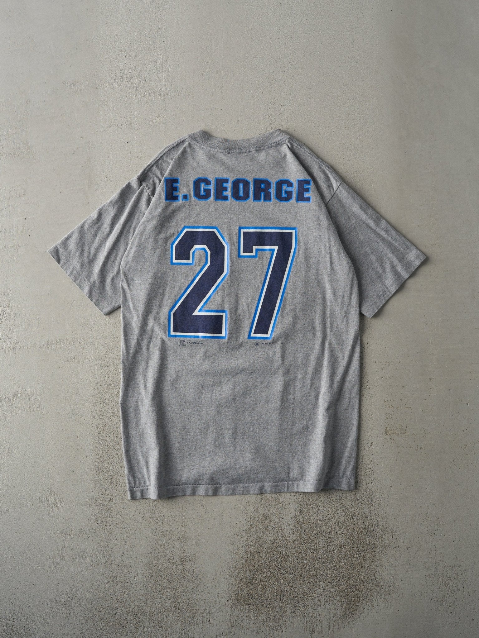 Vintage 00' Grey Eddie George Tennessee Titans Tee (M)