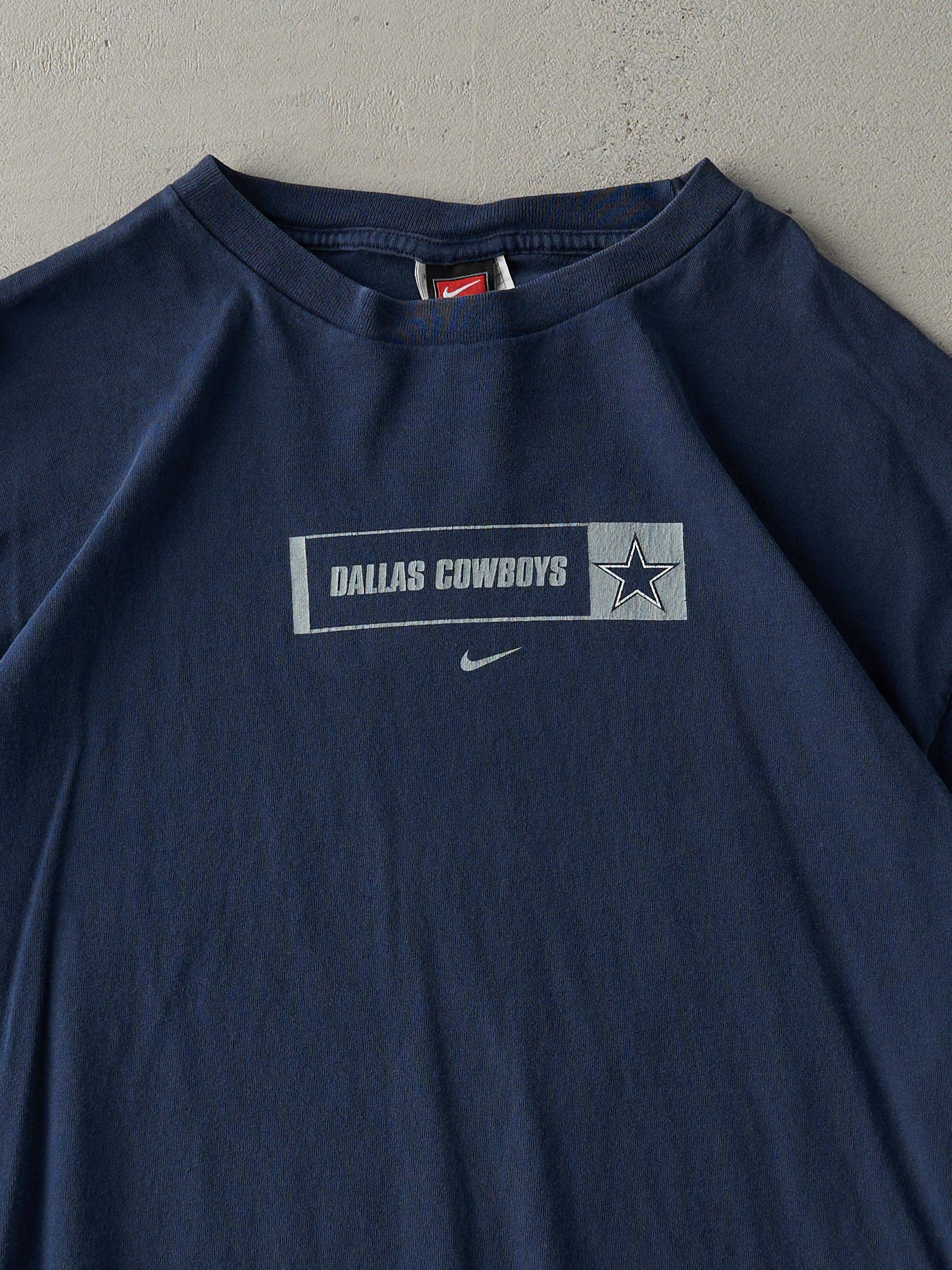 Vintage 90s Navy Dallas Cowboys Nike Tee (M)