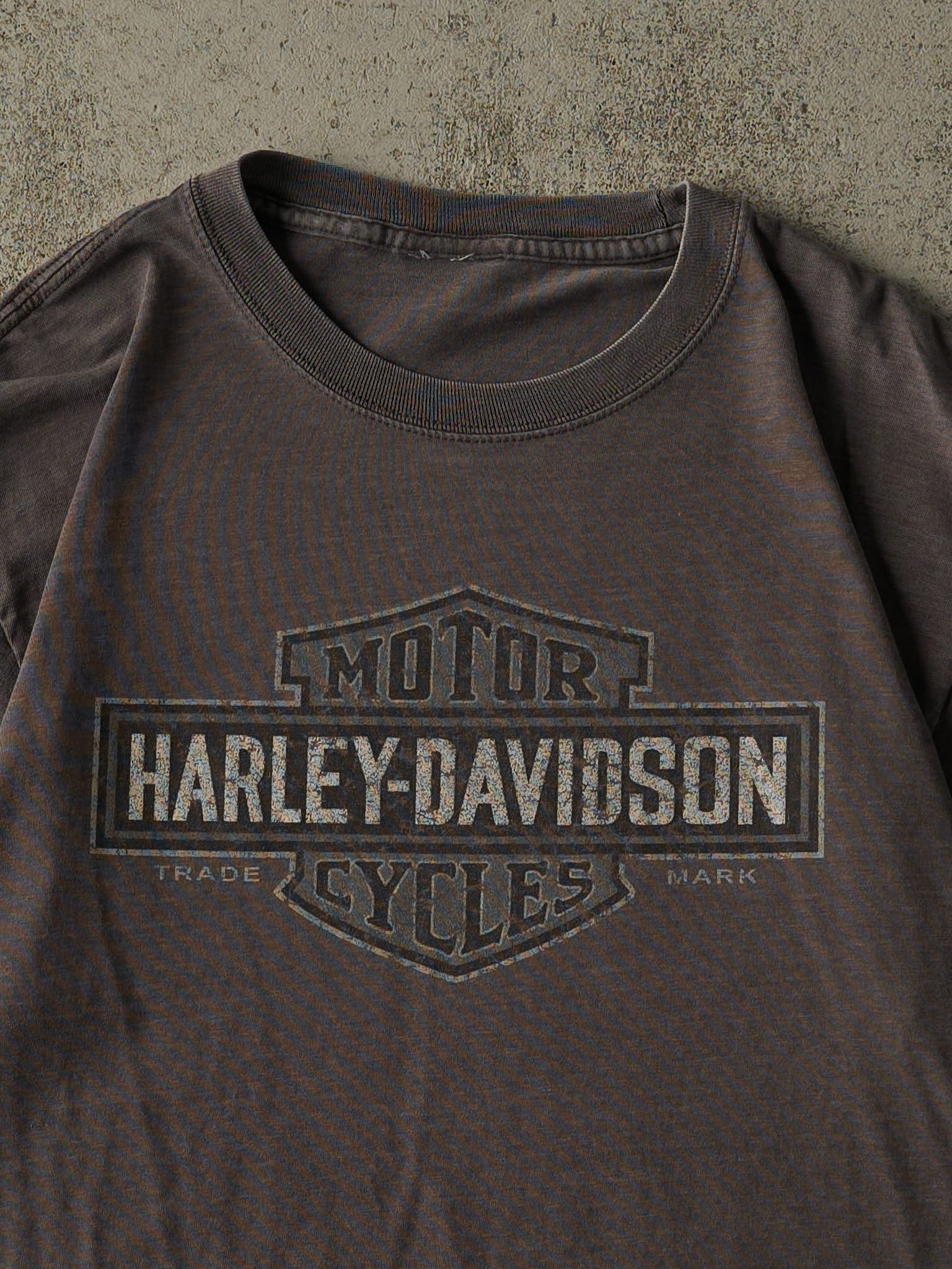 Vintage Y2K Charcoal Grey Mankato MN Harley Davidson Tee (M)