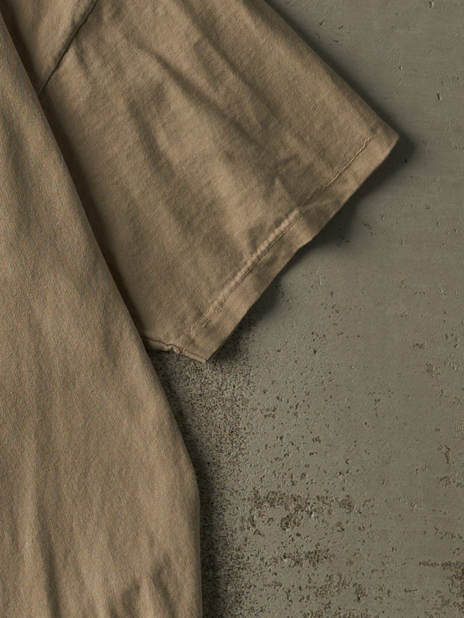 Vintage 90s Beige Blank Tee (L/XL)