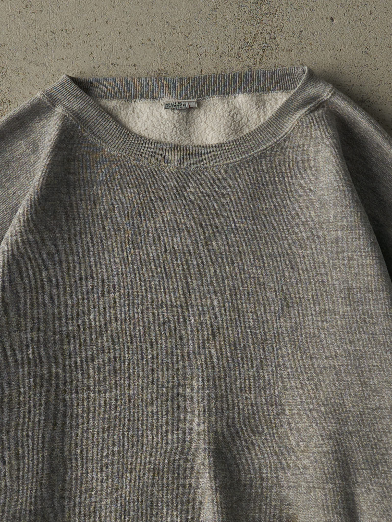 Vintage 90s Grey Blank Crewneck (L)