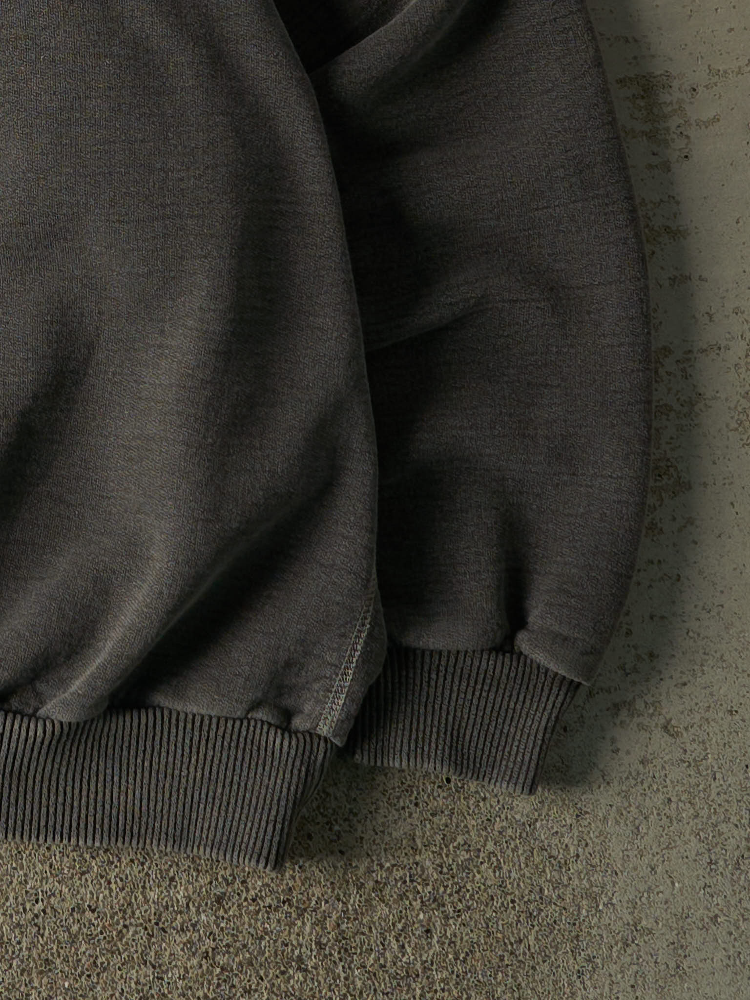 Vintage 90s Charcoal Grey Blank Crewneck (L/XL)