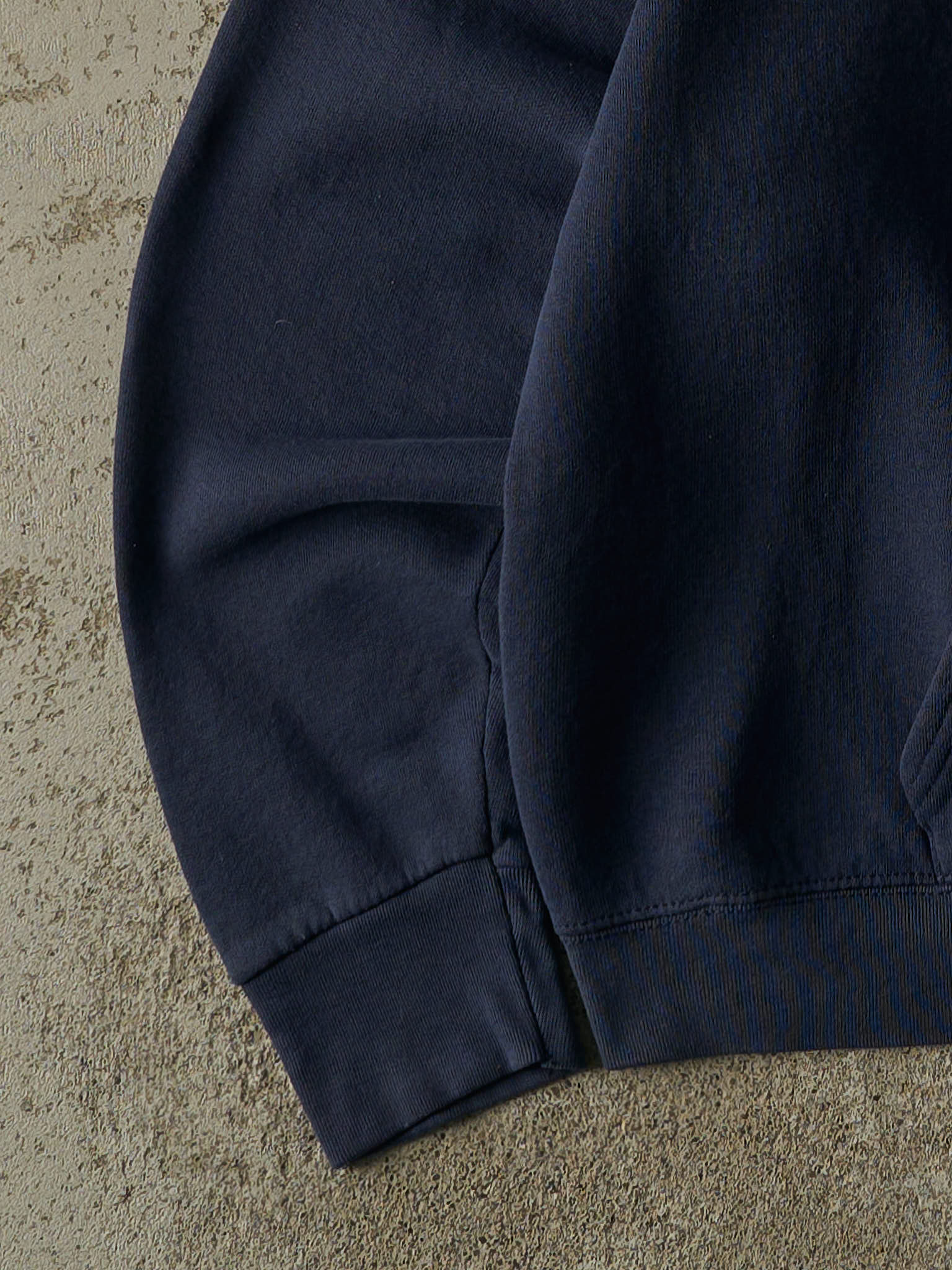 Vintage 90s Navy Blue Nike Bootleg Embroidered Hoodie (L/XL