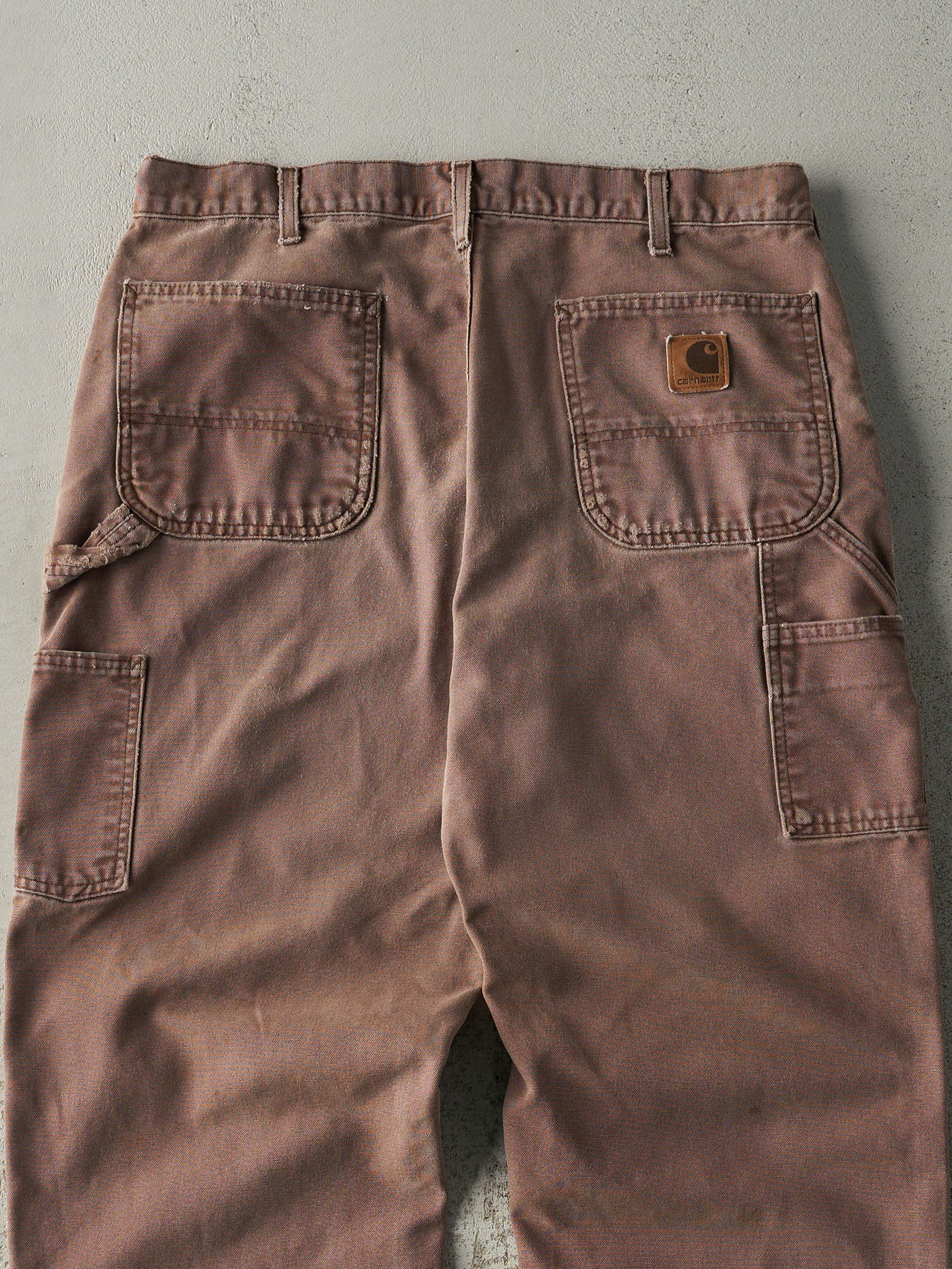 Vintage 90s Brown Carhartt Carpenter Pants (35.5x29)