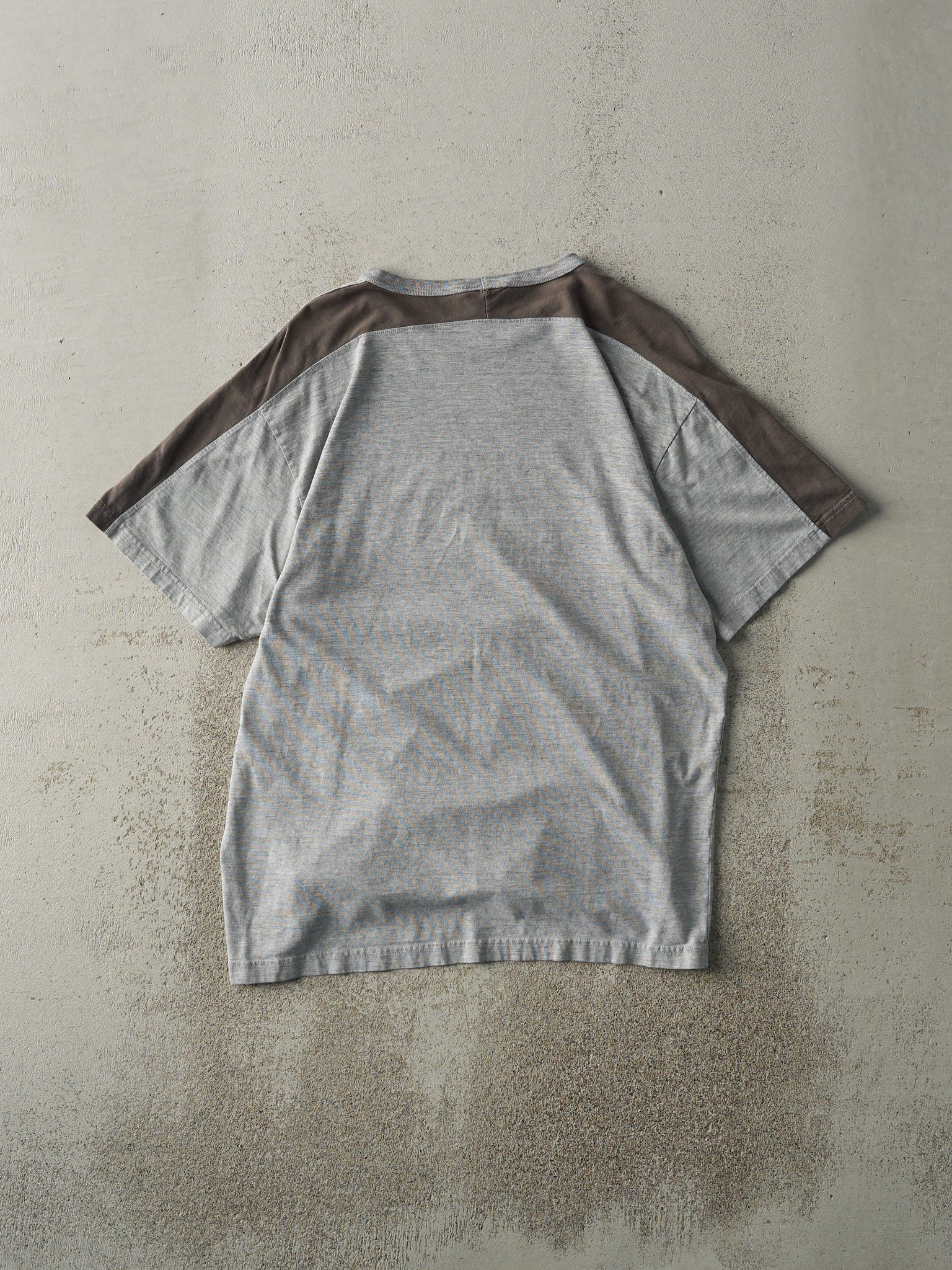 Vintage Y2K Grey Nike Air Logo Tee (M)