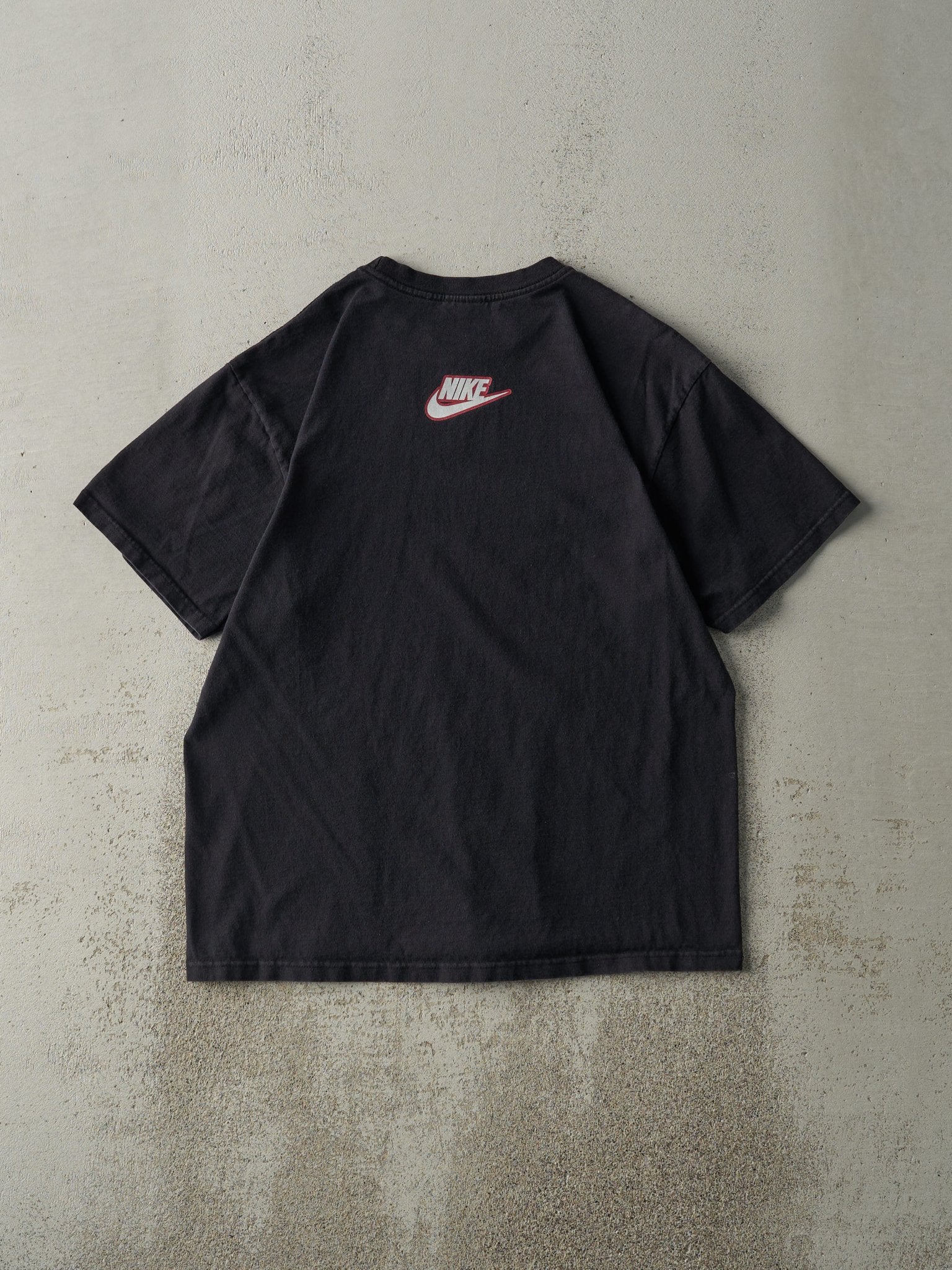 Vintage Y2K Black Nike Logo Tee (M/L)
