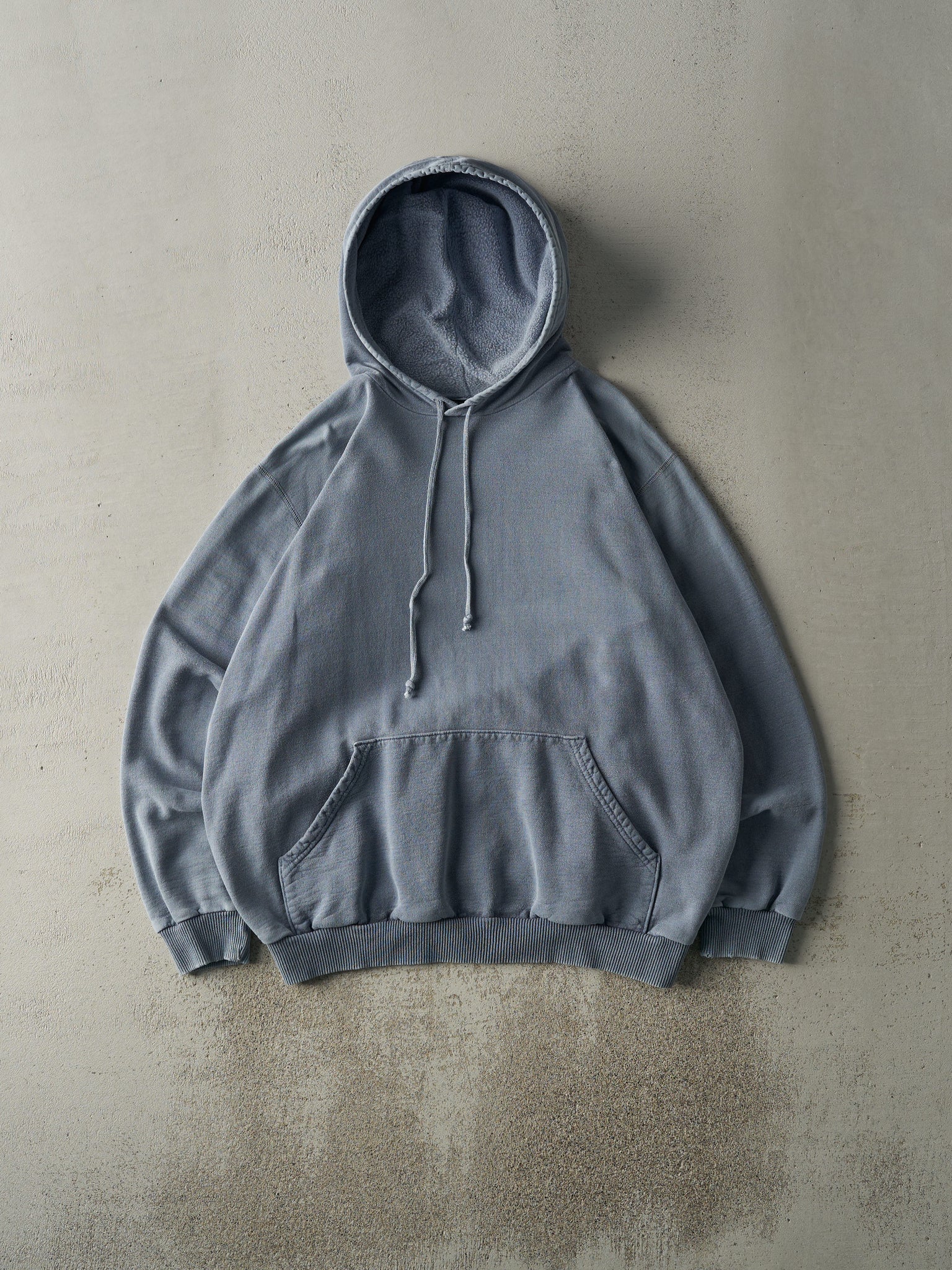 Vintage 90s Washed Blue Wind River Hoodie (M/L)