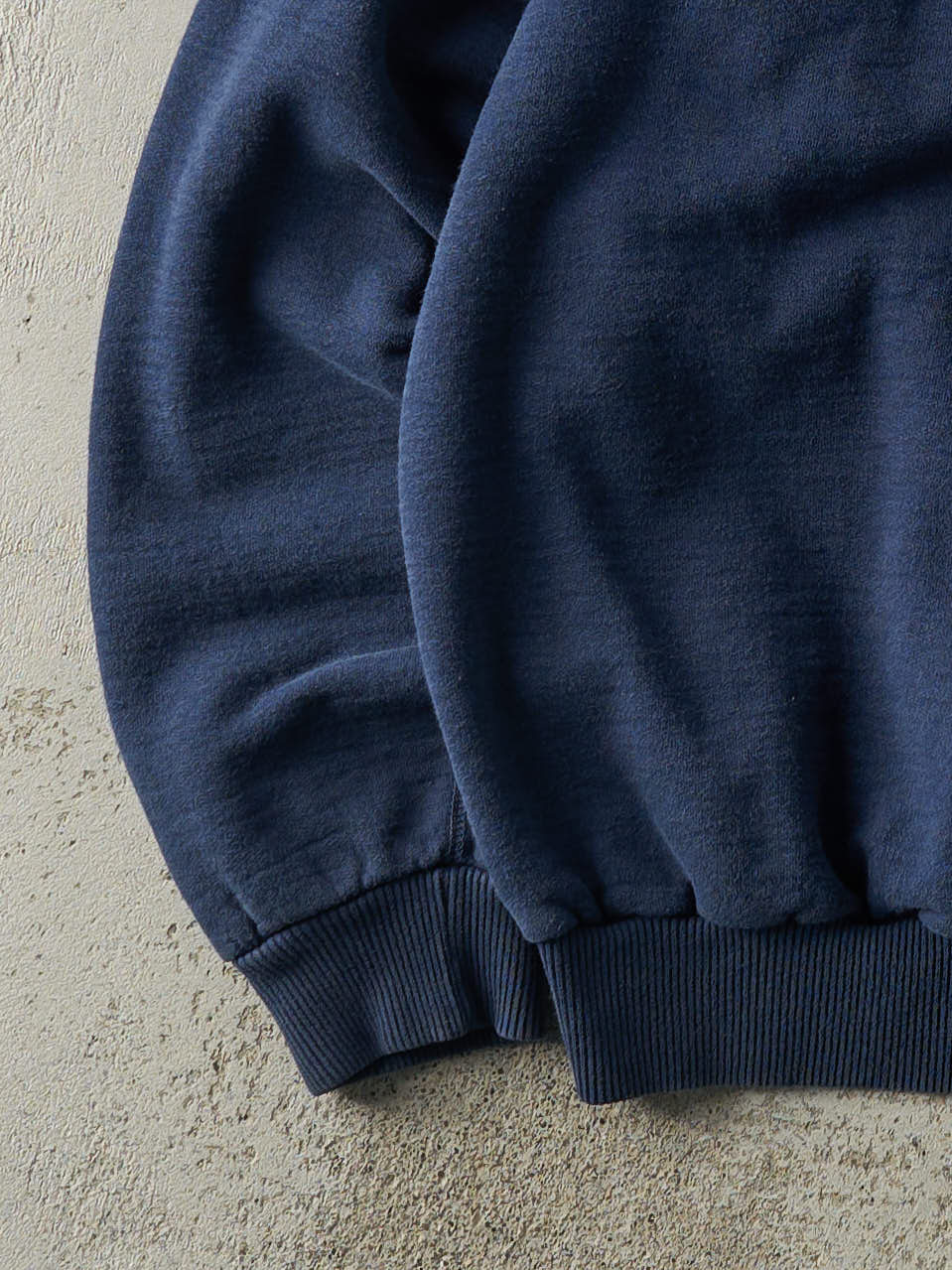 Vintage 90s Navy Blue Non-Fiction Blank Crewneck (XXXL)