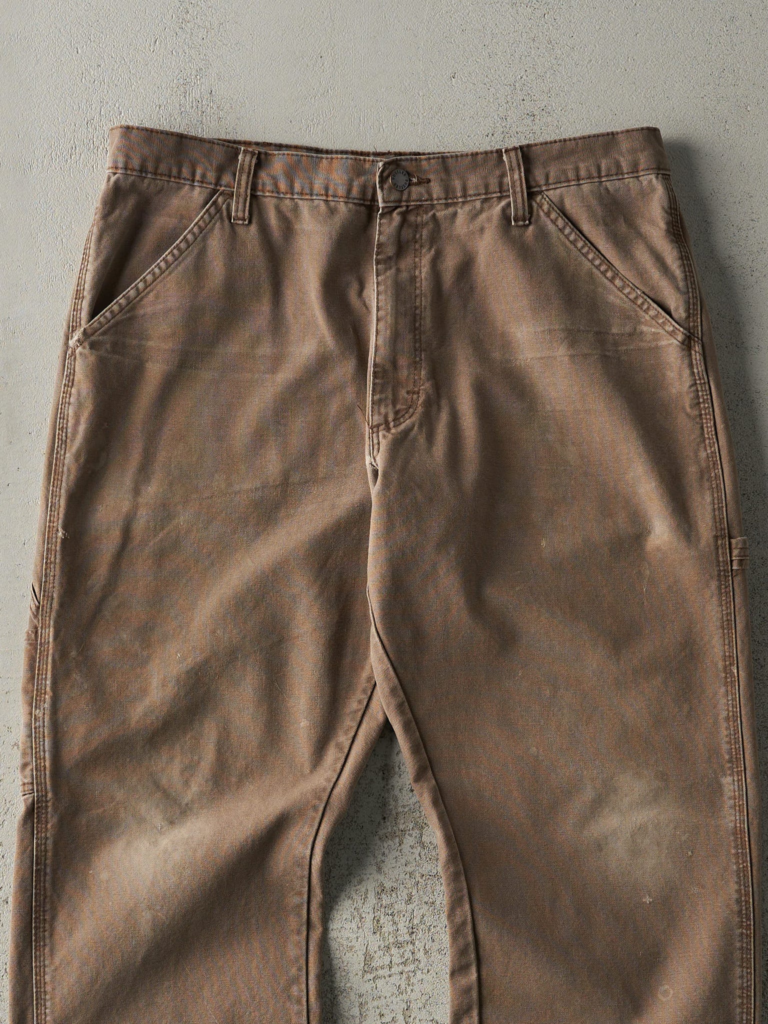 Vintage 90s Brown Rustler Carpenter Pants (35x29)