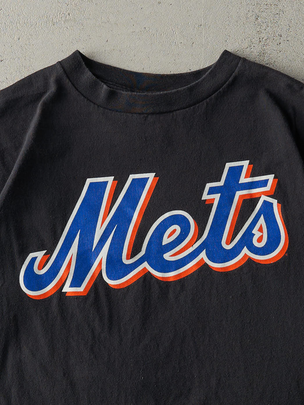 Vintage Y2K Black New York Mets #45 Pedro Martinez Tee (L)