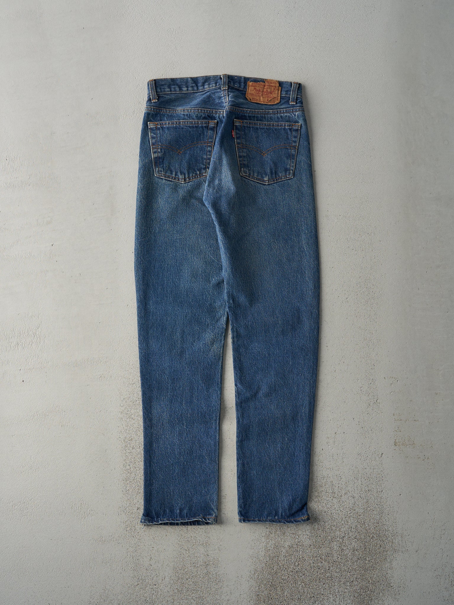 Vintage 80s Dark Wash Levi's 501XX Jeans (28x29)