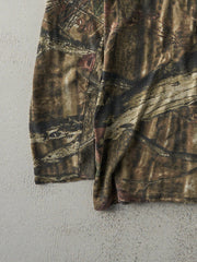 Vintage Y2K Mossy Oak x Break Up Infinity Camo Long Sleeve (XS)