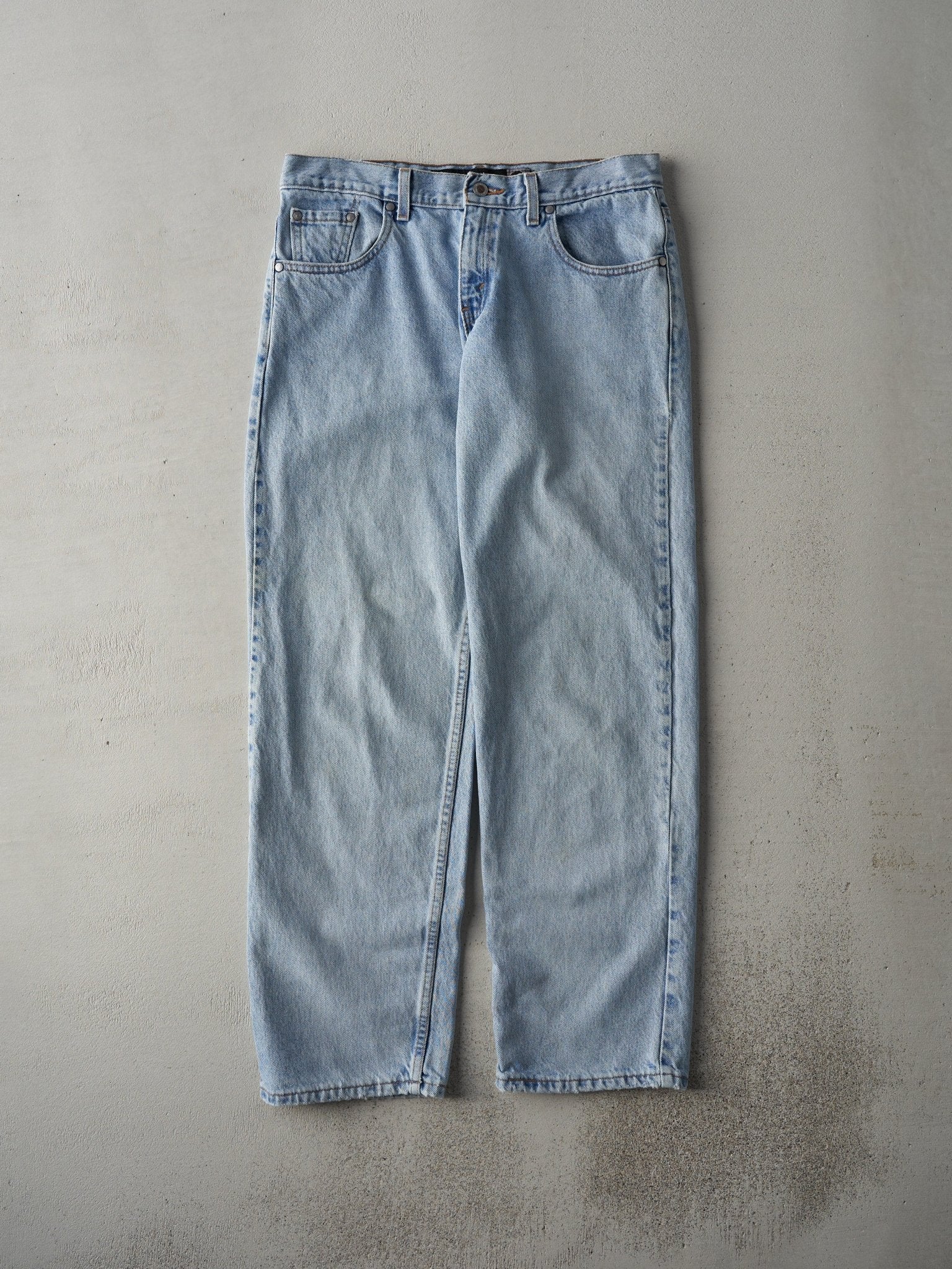 Vintage 90s Light Wash Levi's Silver Tab Loose Fit Jeans (33x31)