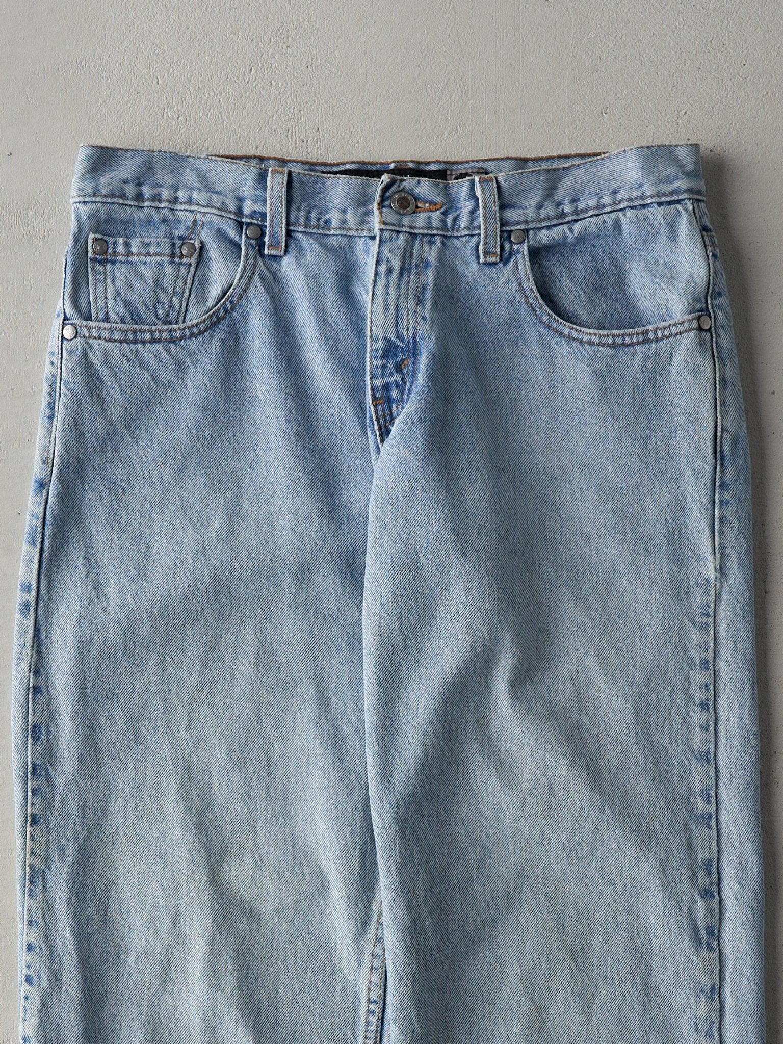 Vintage 90s Light Wash Levi's Silver Tab Loose Fit Jeans (33x31)