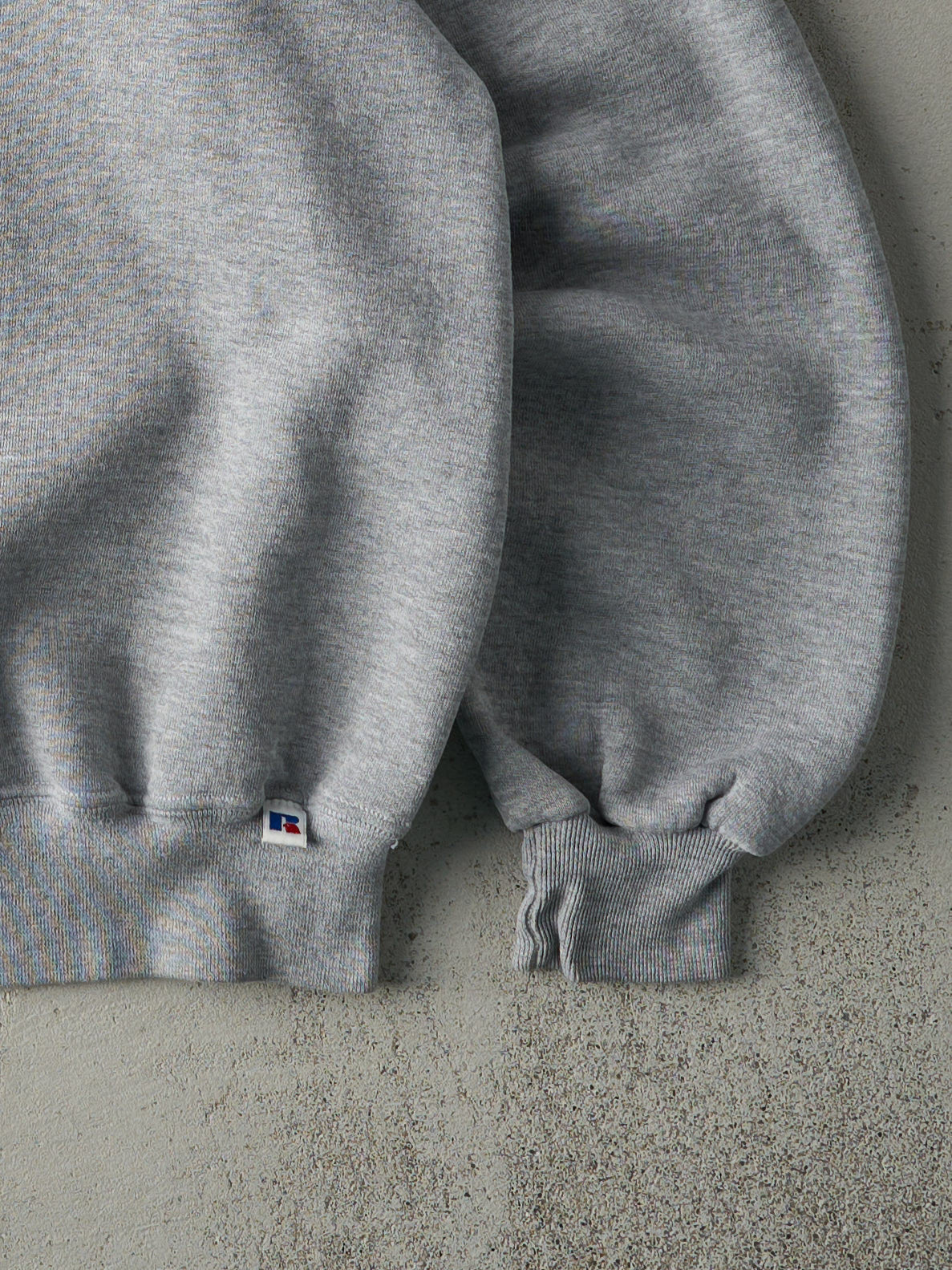 Vintage 90s Grey Russell Athletic Blank Crewneck (L)