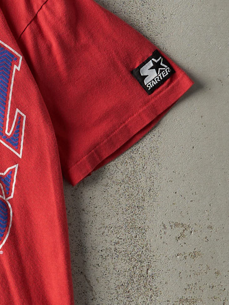 Vintage 90s Red Montreal Canadiens Single Stitch Tee (S/M)