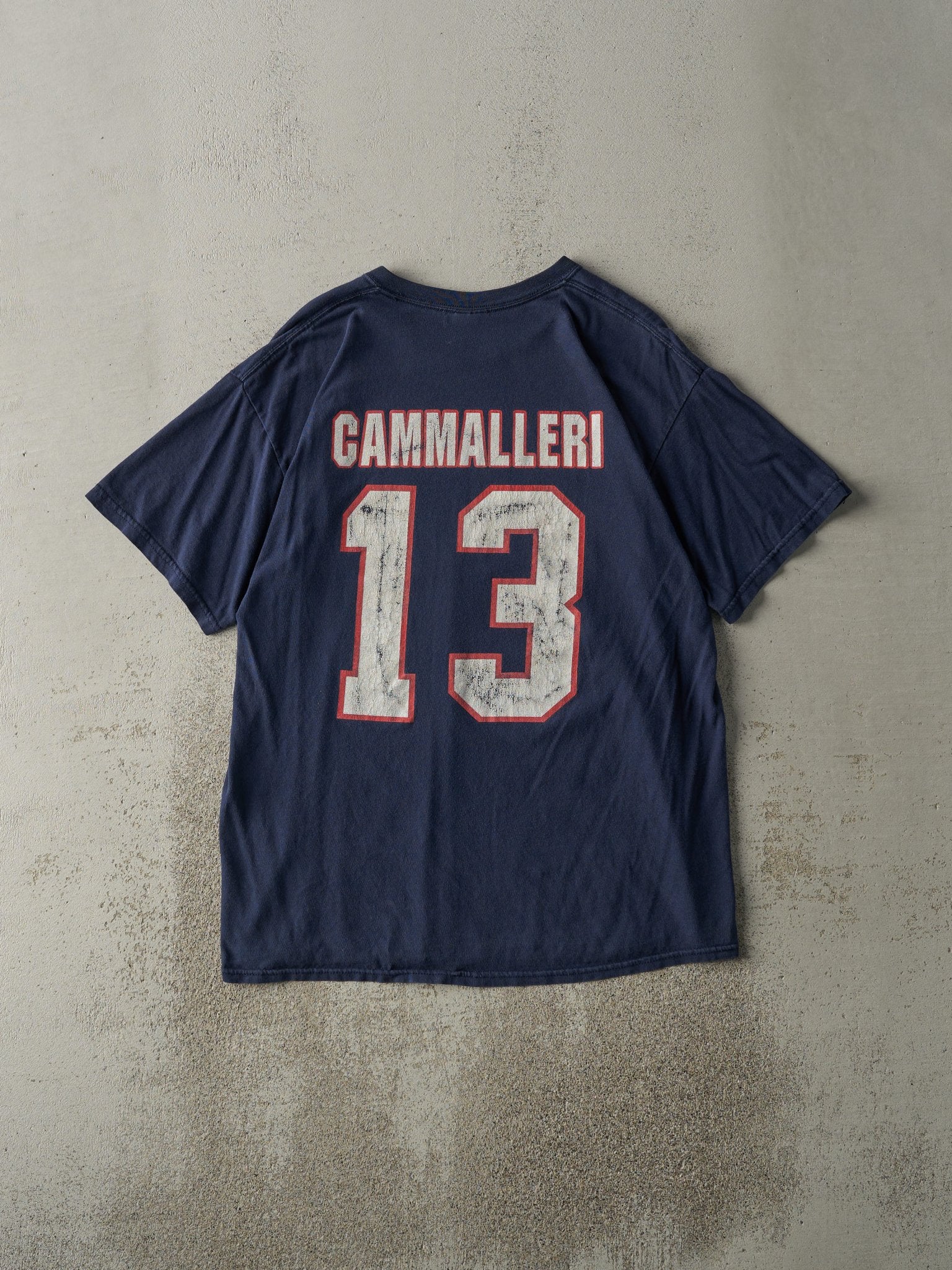 Vintage Y2K Navy Blue Montreal Canadiens #13 Mike Cammalleri Tee (M)