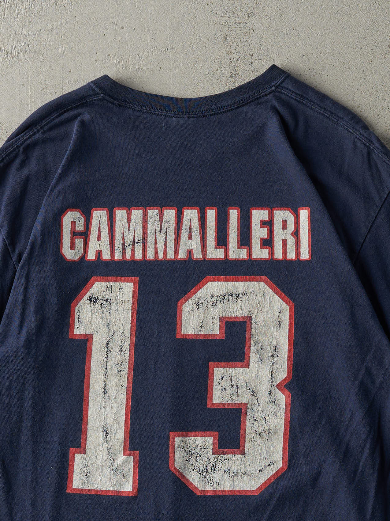 Vintage Y2K Navy Blue Montreal Canadiens #13 Mike Cammalleri Tee (M)
