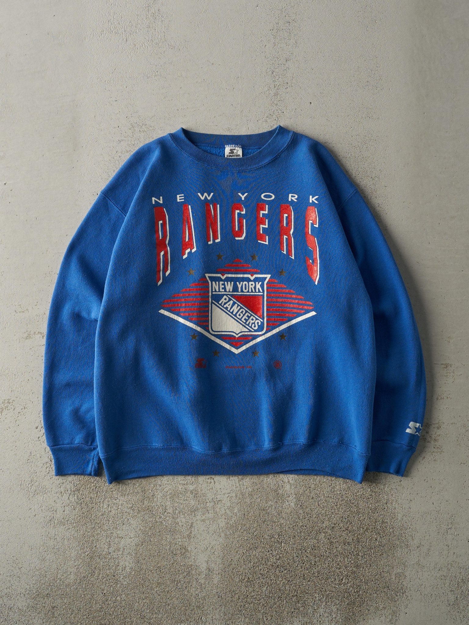 Vintage 92' Blue New York Rangers Crewneck (L)