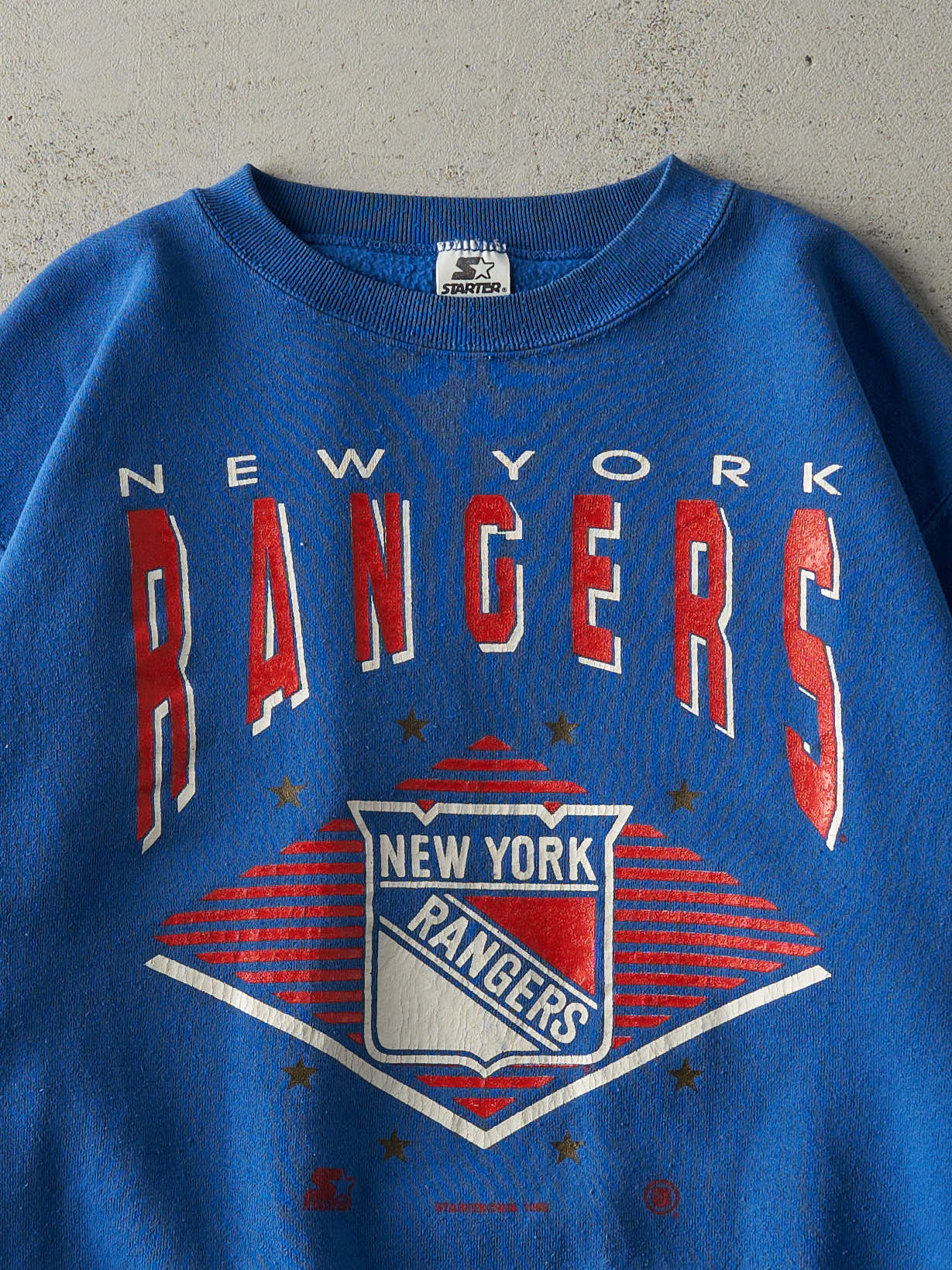 Vintage 92' Blue New York Rangers Crewneck (L)