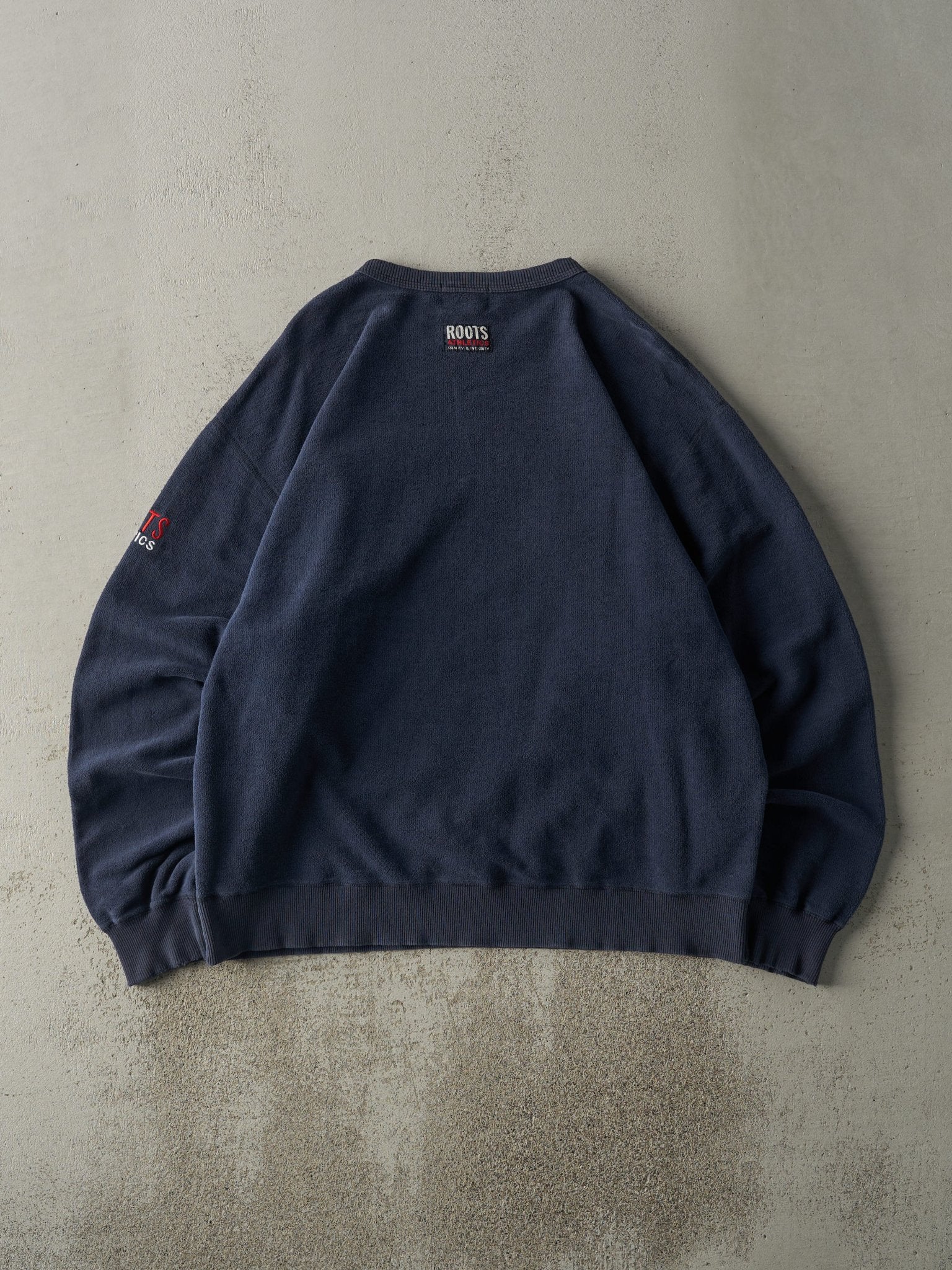 Vintage 99' Navy Blue Embroidered NHLPA Inside Out Crewneck (XL)