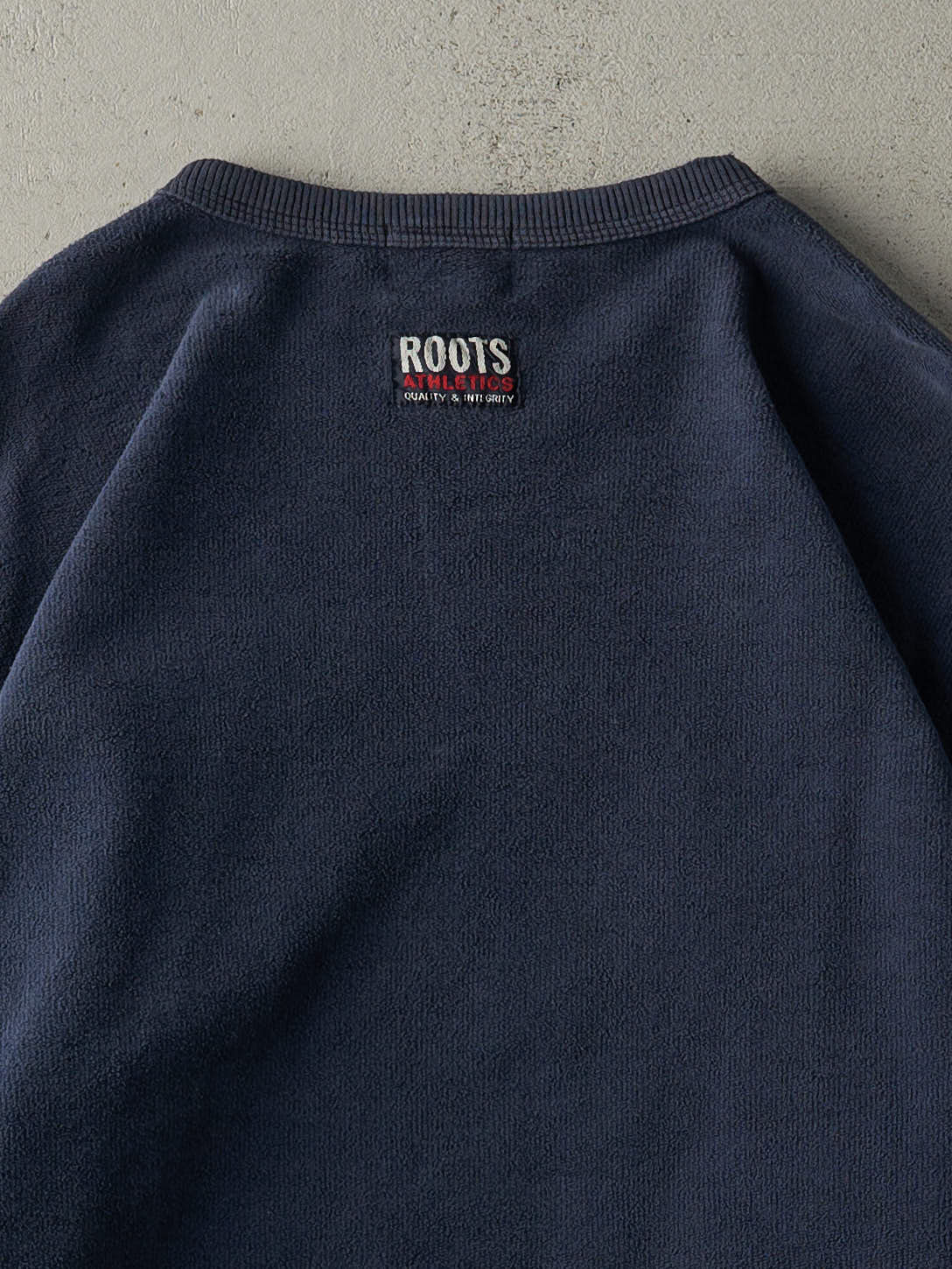 Vintage 99' Navy Blue Embroidered NHLPA Inside Out Crewneck (XL)