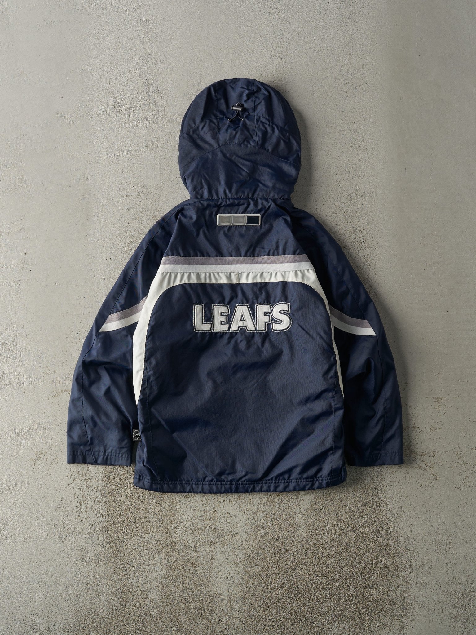 Vintage Y2K Navy Blue Toronto Maple Leafs Jacket (S)