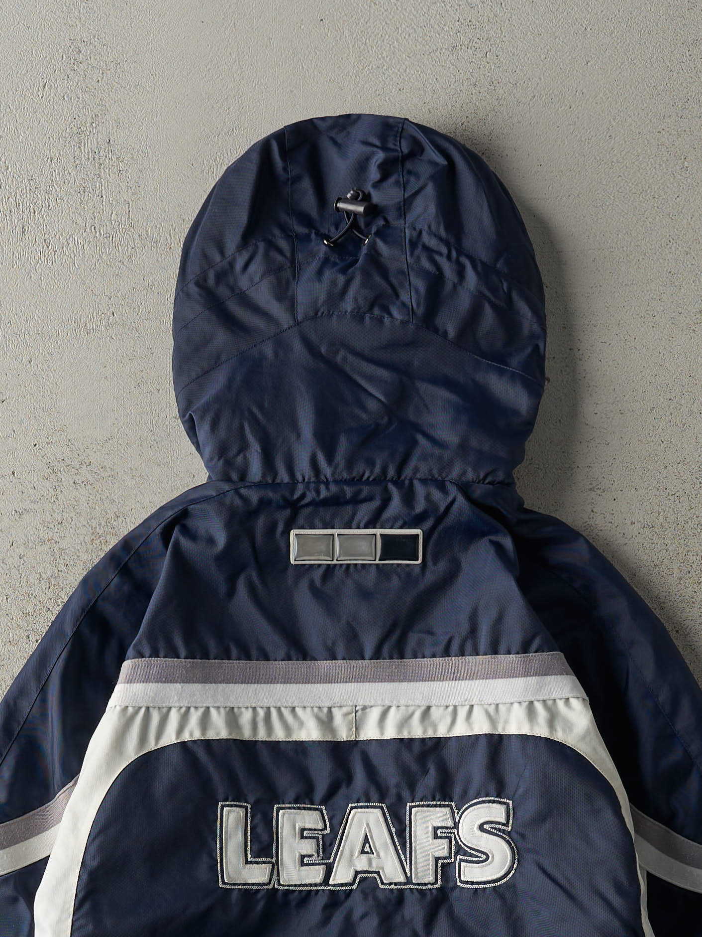 Vintage Y2K Navy Blue Toronto Maple Leafs Jacket (S)
