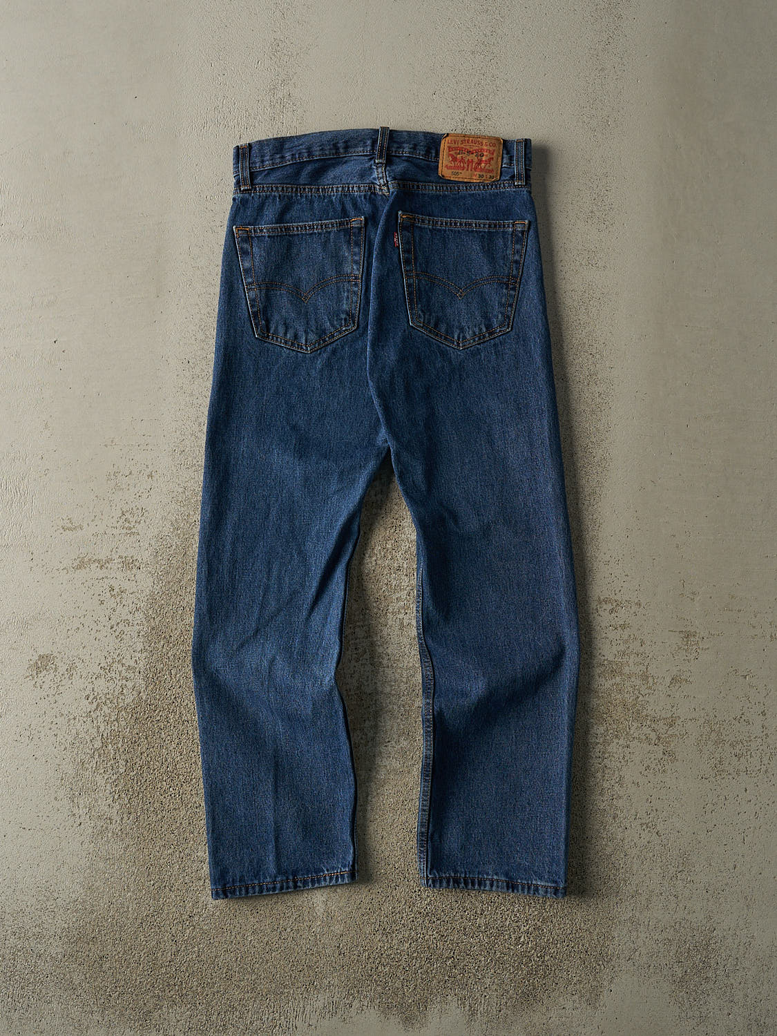 Vintage Y2K Dark Wash Levi's 505 Jeans (31x30)
