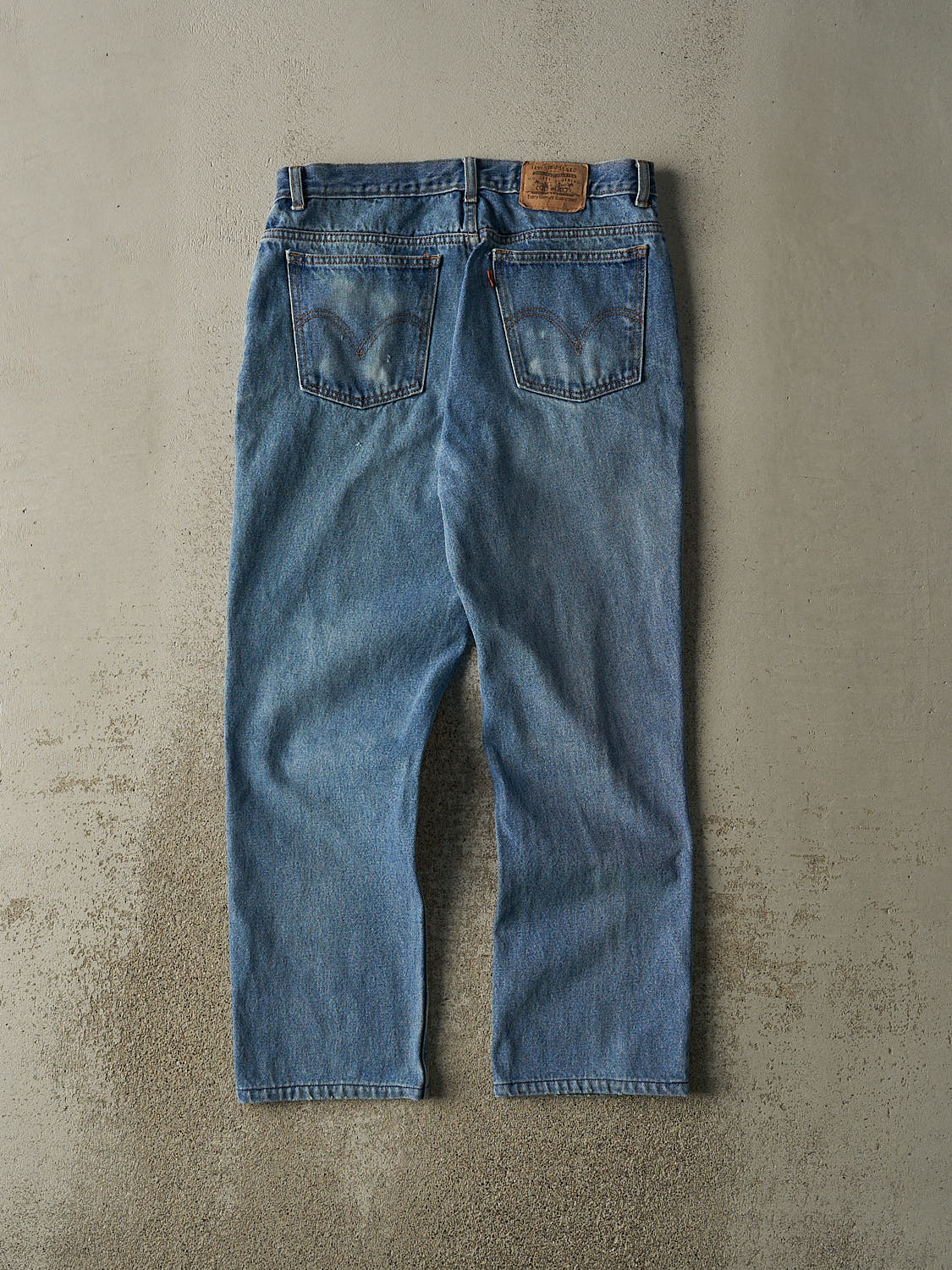 Vintage 80s Light Wash Levi's Orange Tab Jeans (32x28)
