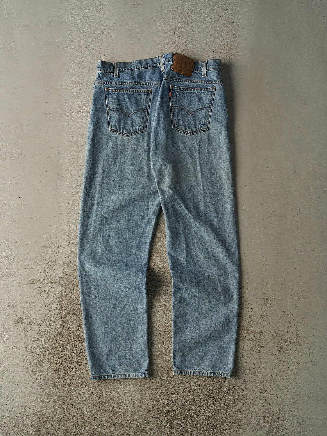 Vintage 80s Light Wash Levi's Orange Tab 505 Jeans (36x31.5)