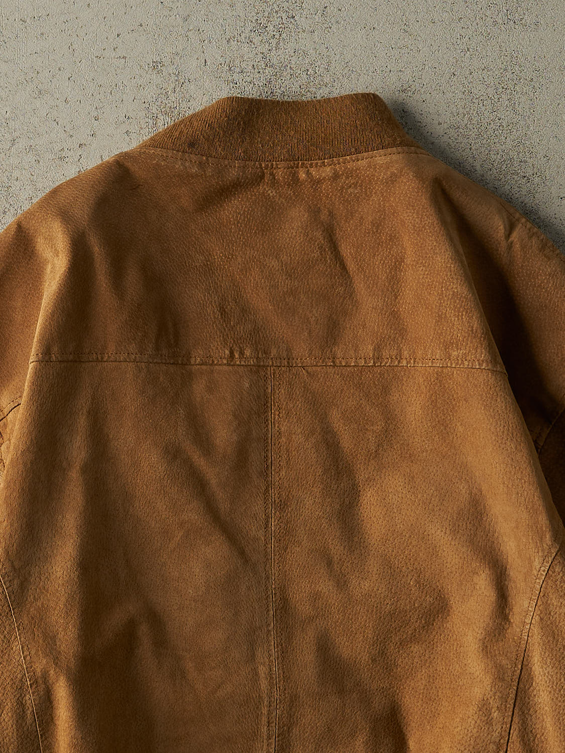 Vintage 90s Brown Suede Penmans Leather Bomber Jacket (L/XL)
