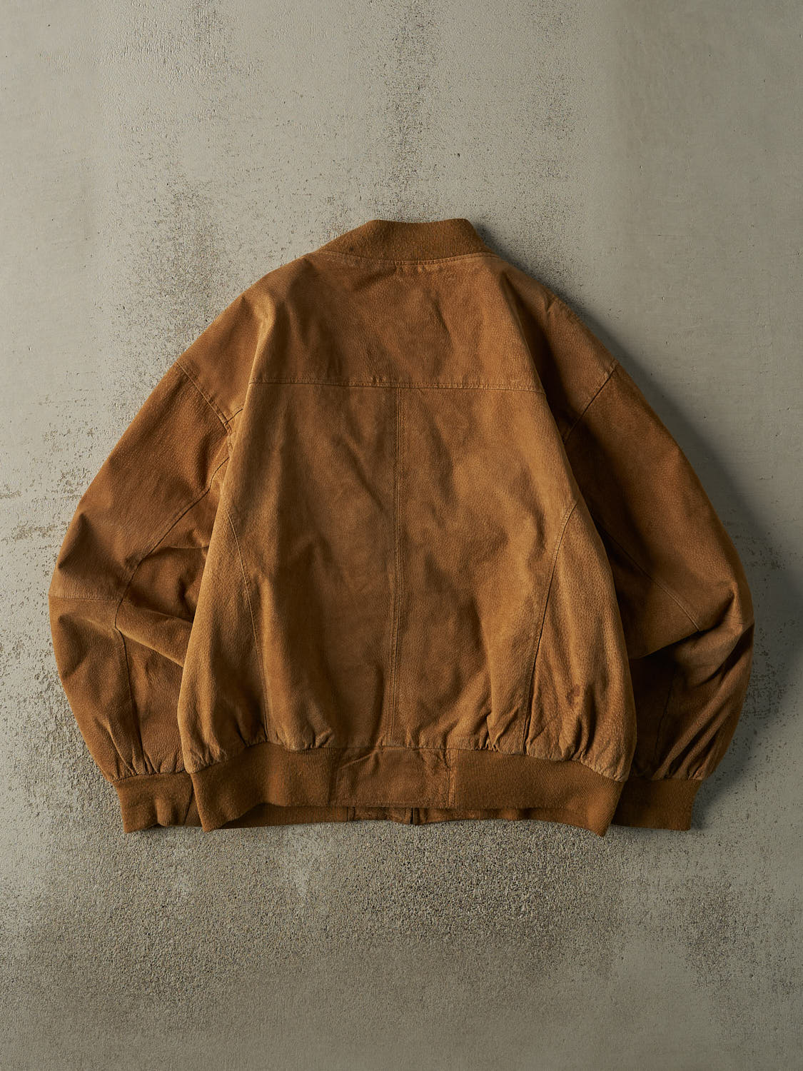 Vintage 90s Brown Suede Penmans Leather Bomber Jacket (L/XL)