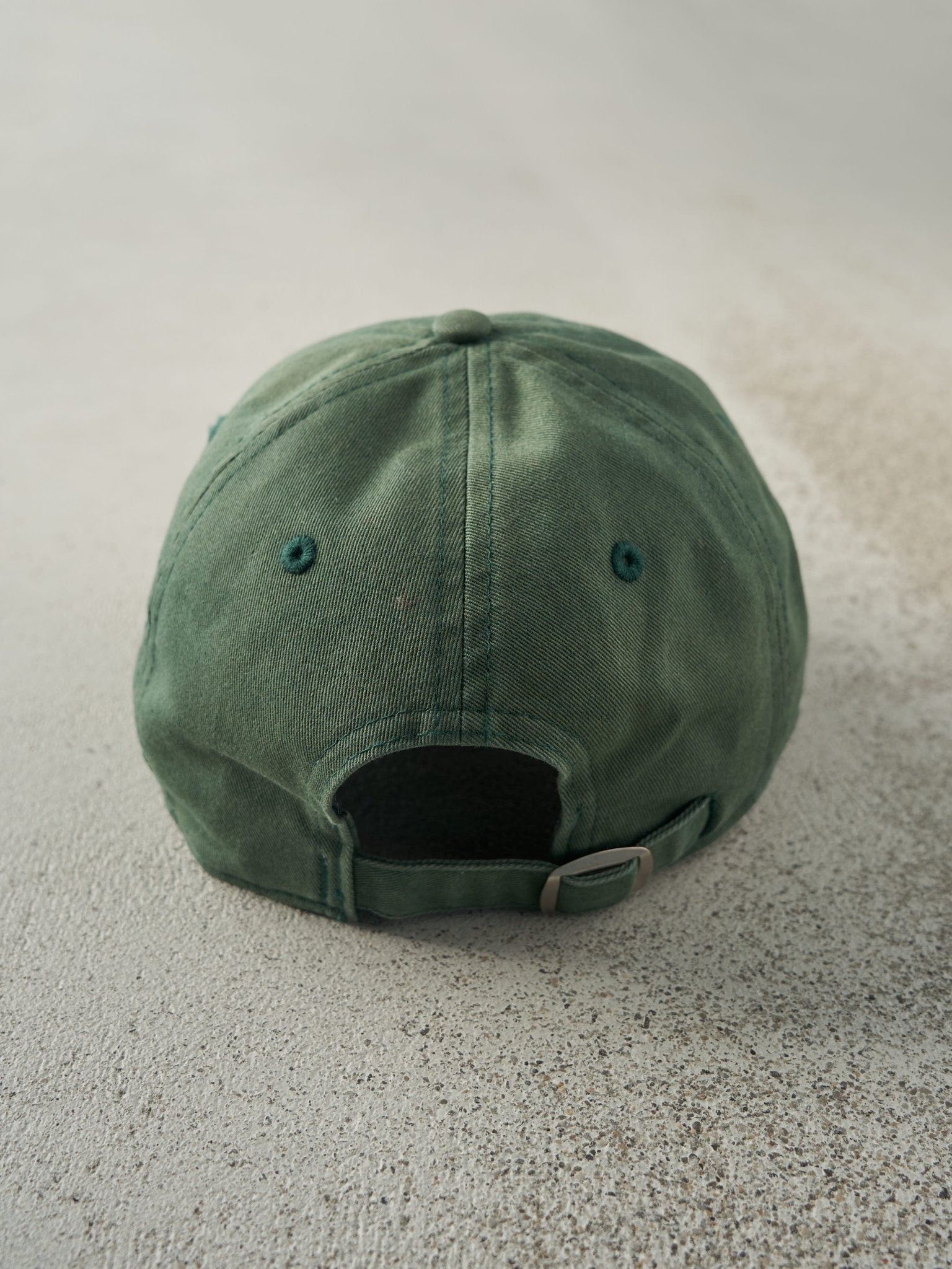 Vintage Y2K Green Minnesota Wild Strapback Hat