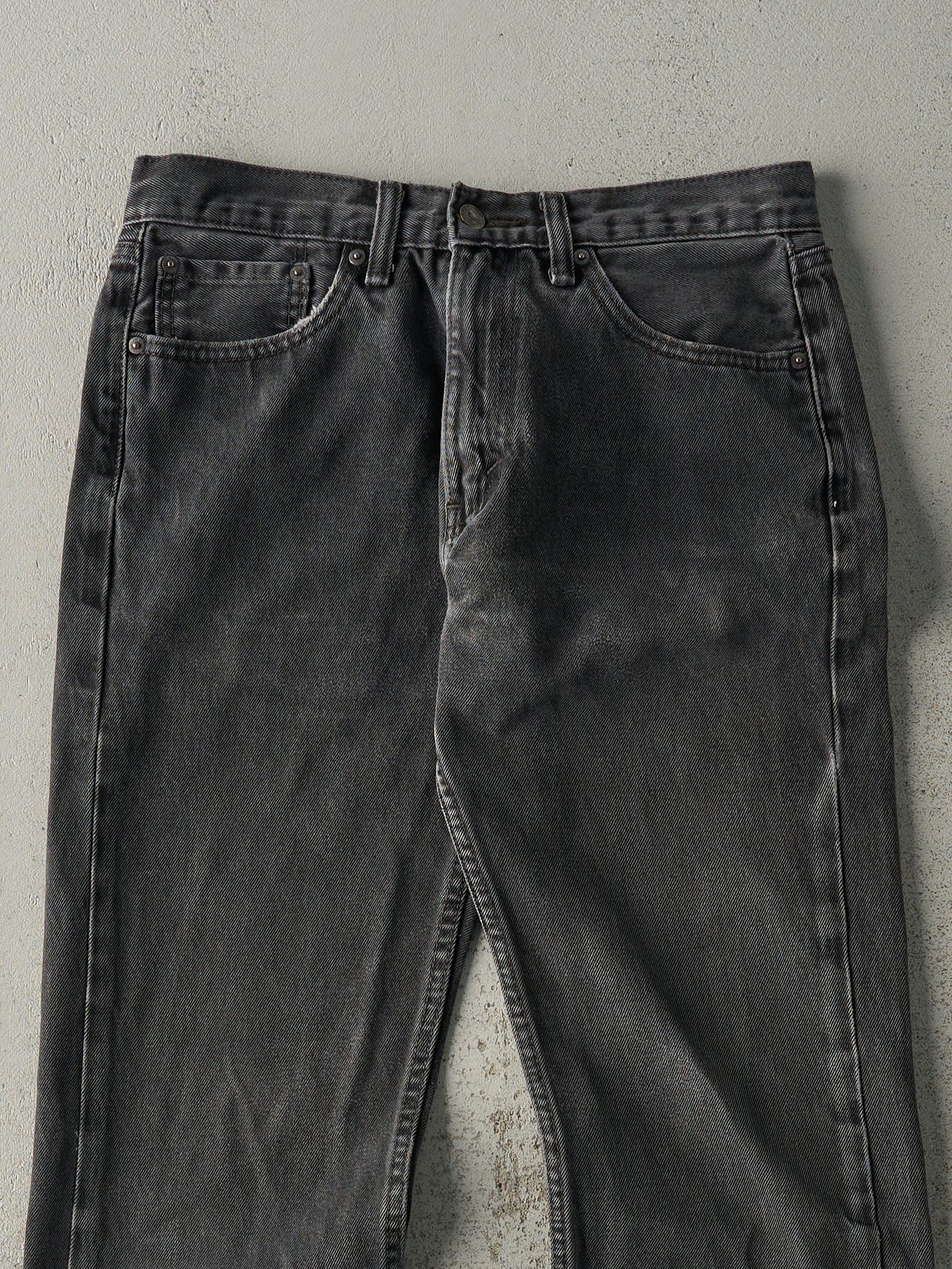 Vintage Y2K Faded Black Levi's 505 Denim Pants (31.5x30.5)