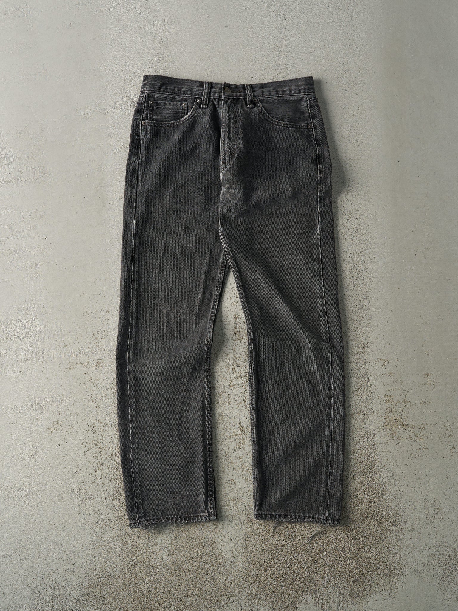 Vintage Y2K Faded Black Levi's 505 Denim Pants (31.5x30.5)