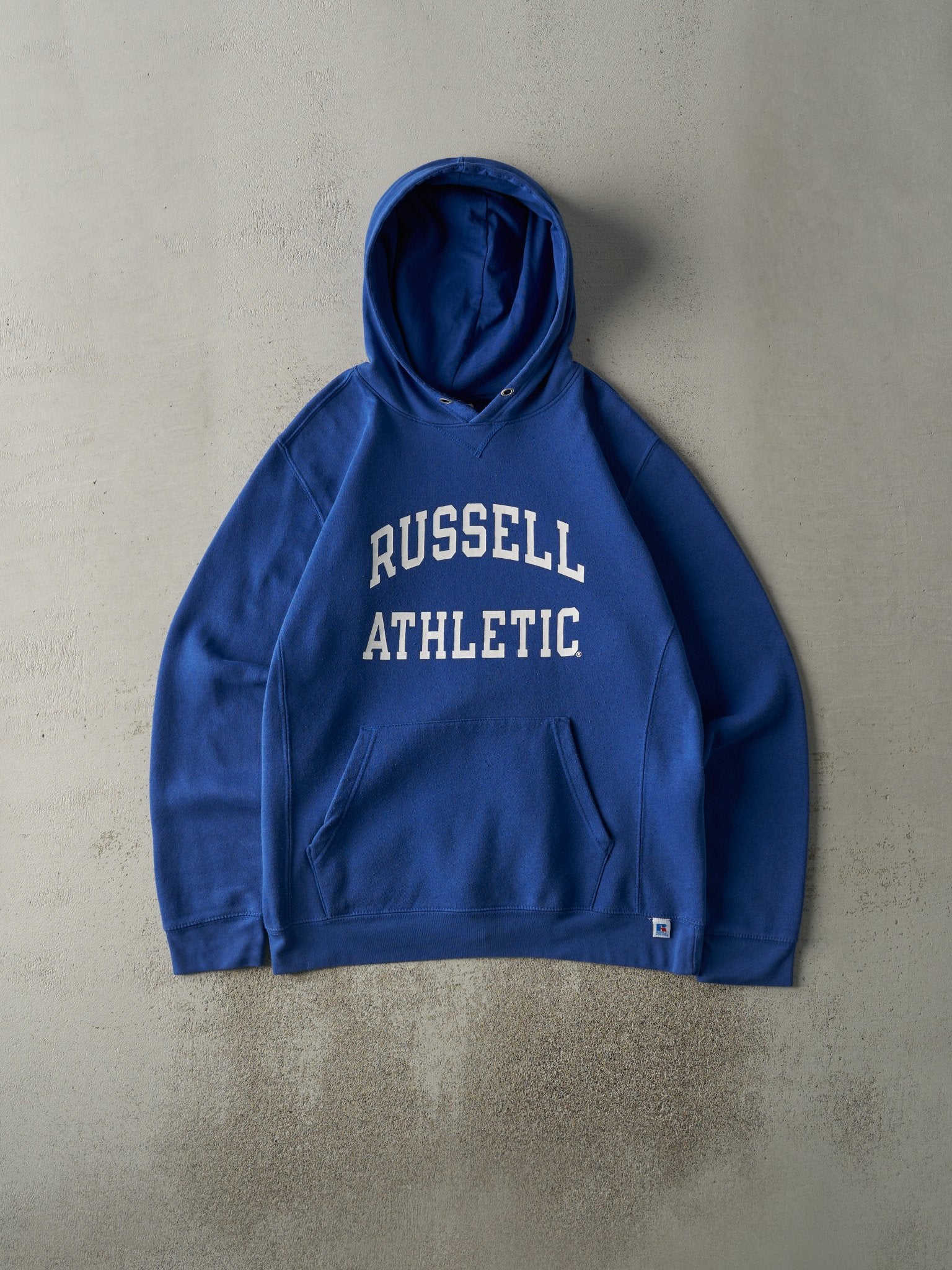Vintage Y2K Blue Russell Athletic Hoodie (M/L)