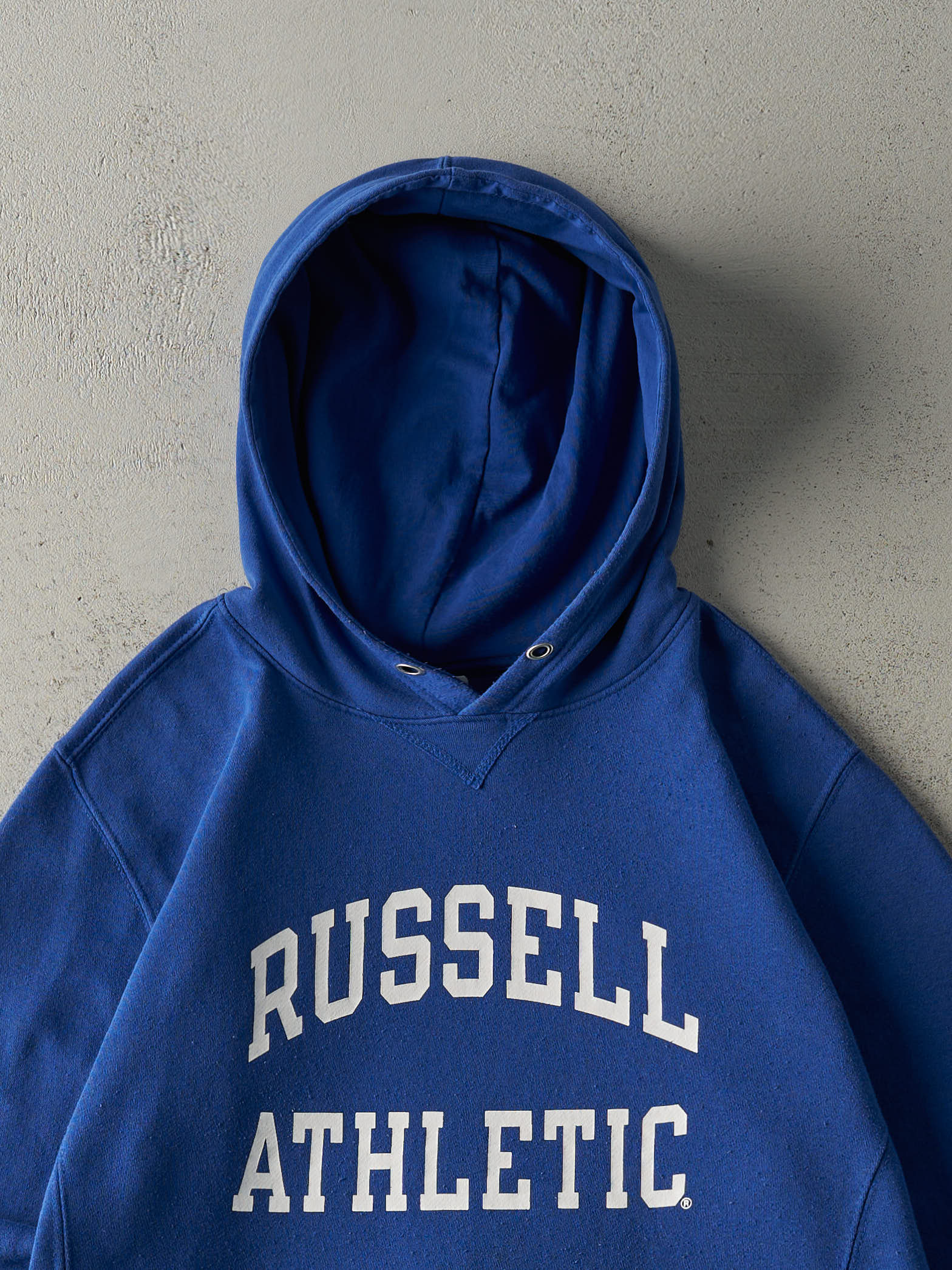 Vintage Y2K Blue Russell Athletic Hoodie (M/L)