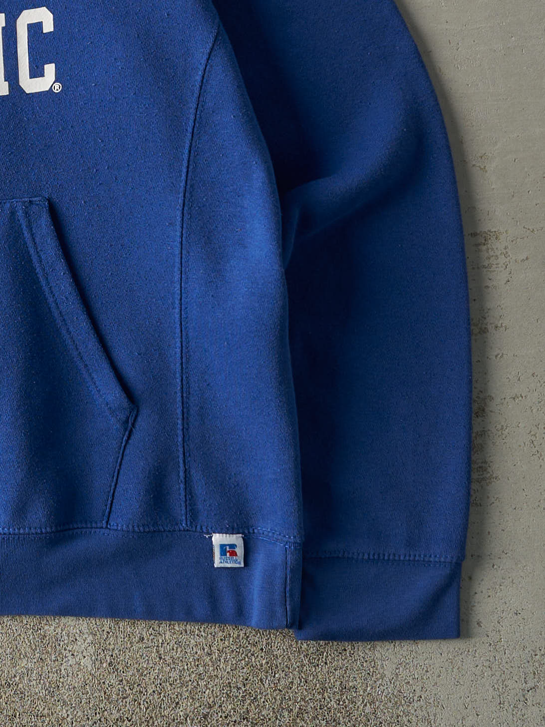 Vintage Y2K Blue Russell Athletic Hoodie (M/L)