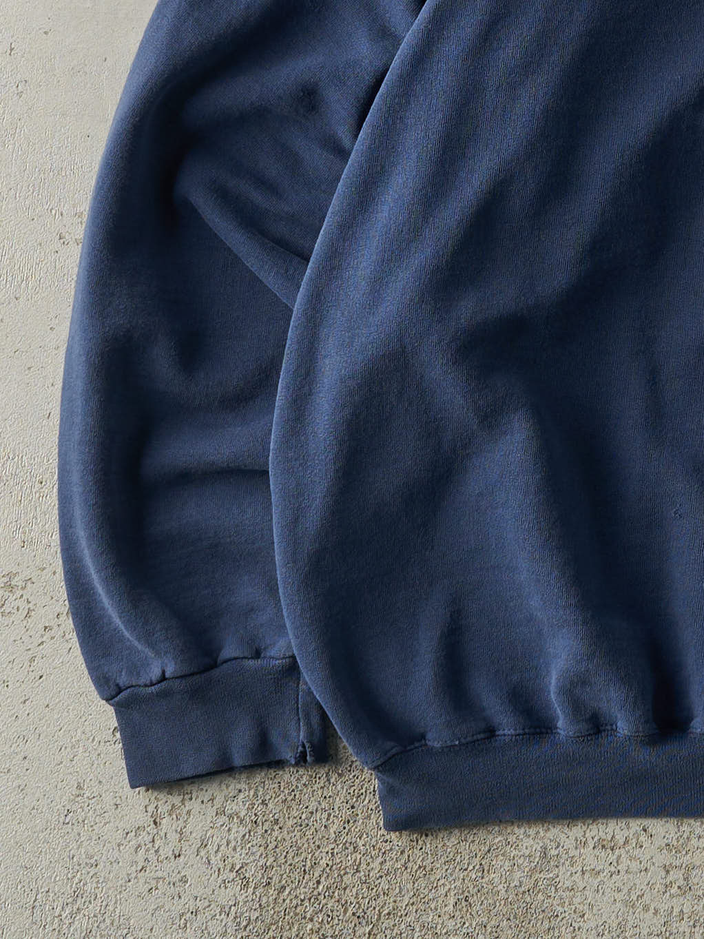 Vintage 90s Navy Blue Embroidered North Star Crewneck (XL)