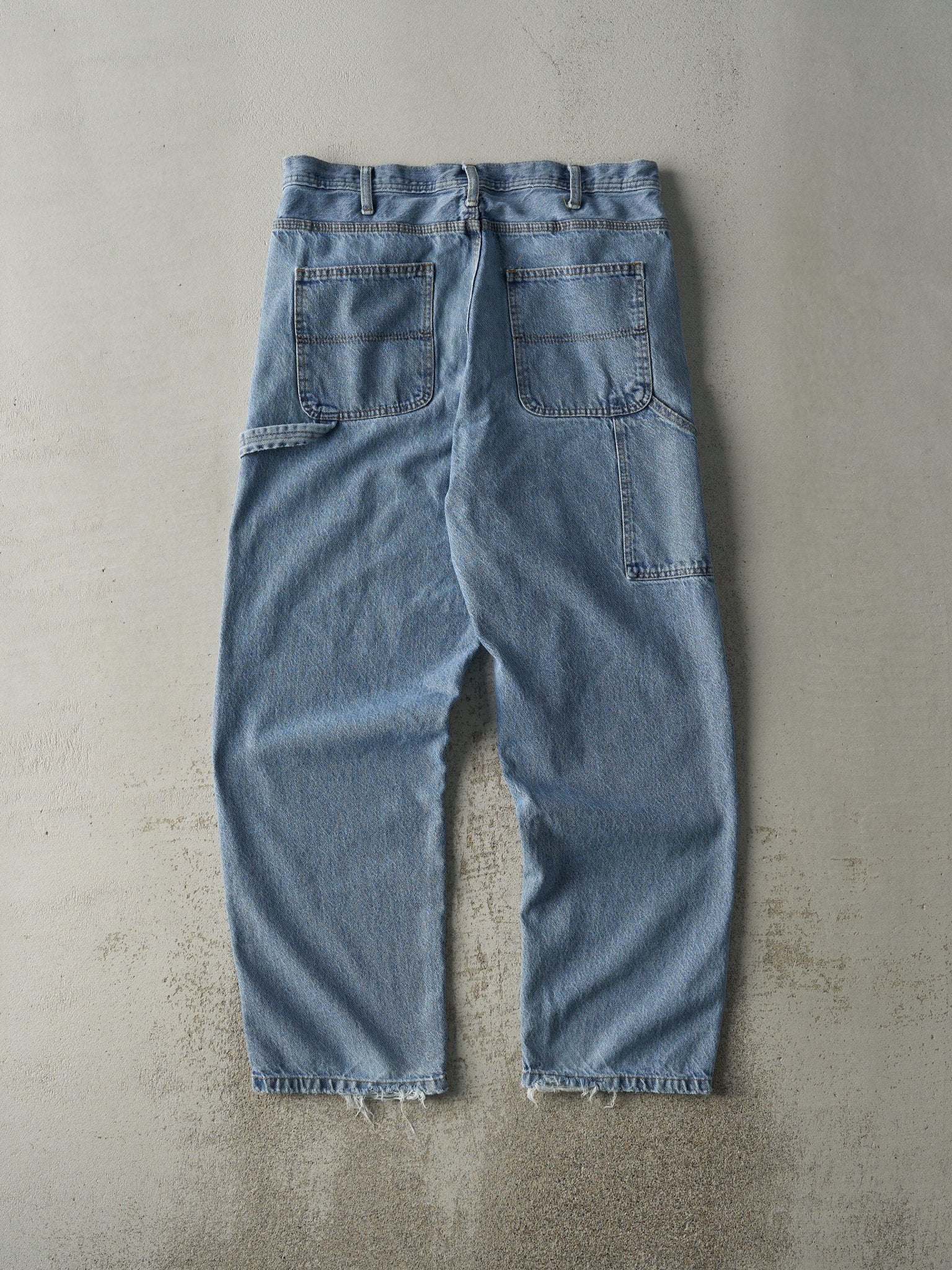 Vintage 90s Light Wash Carpenter Jeans (35.5x31)