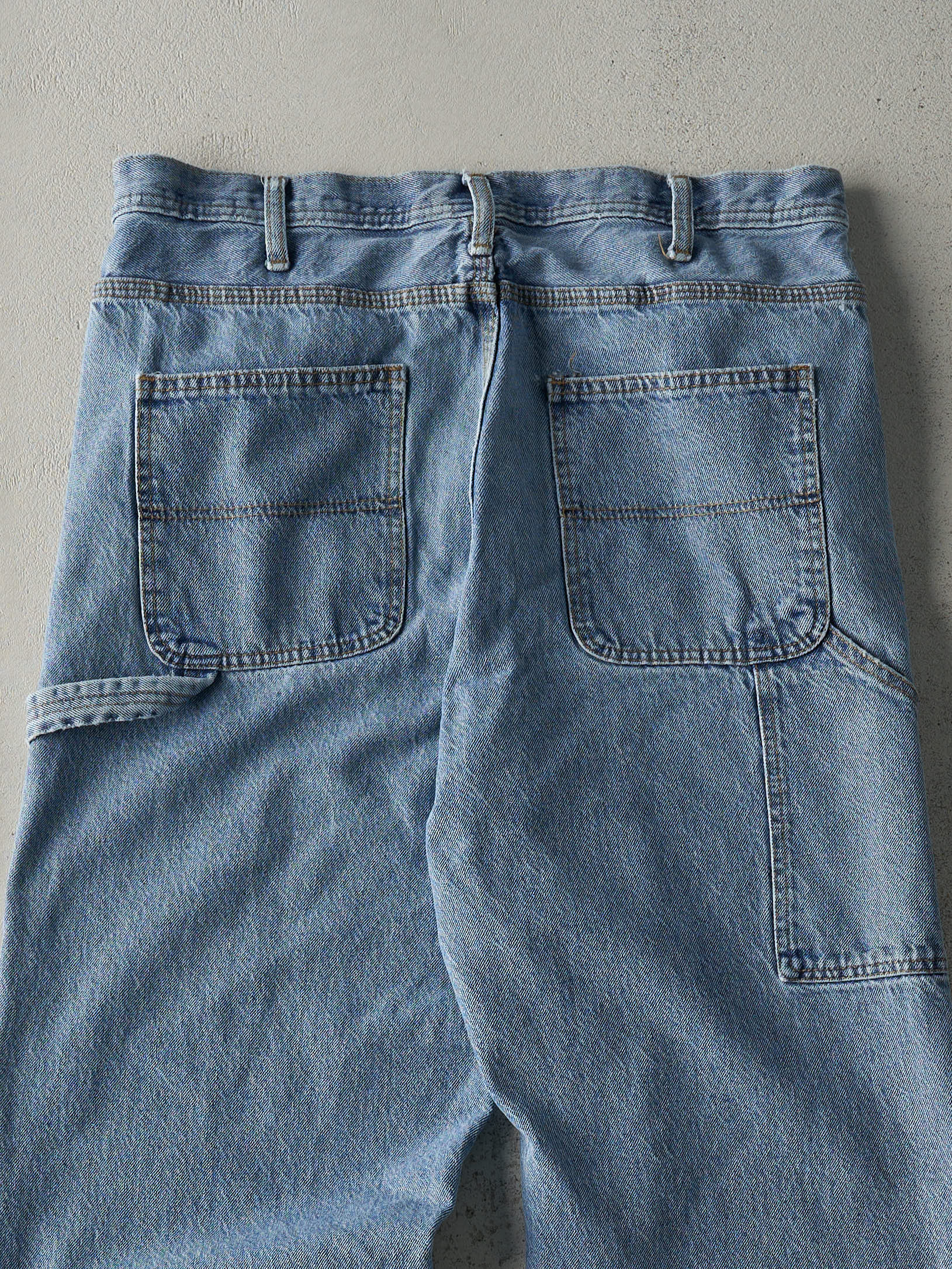 Vintage 90s Light Wash Carpenter Jeans (35.5x31)