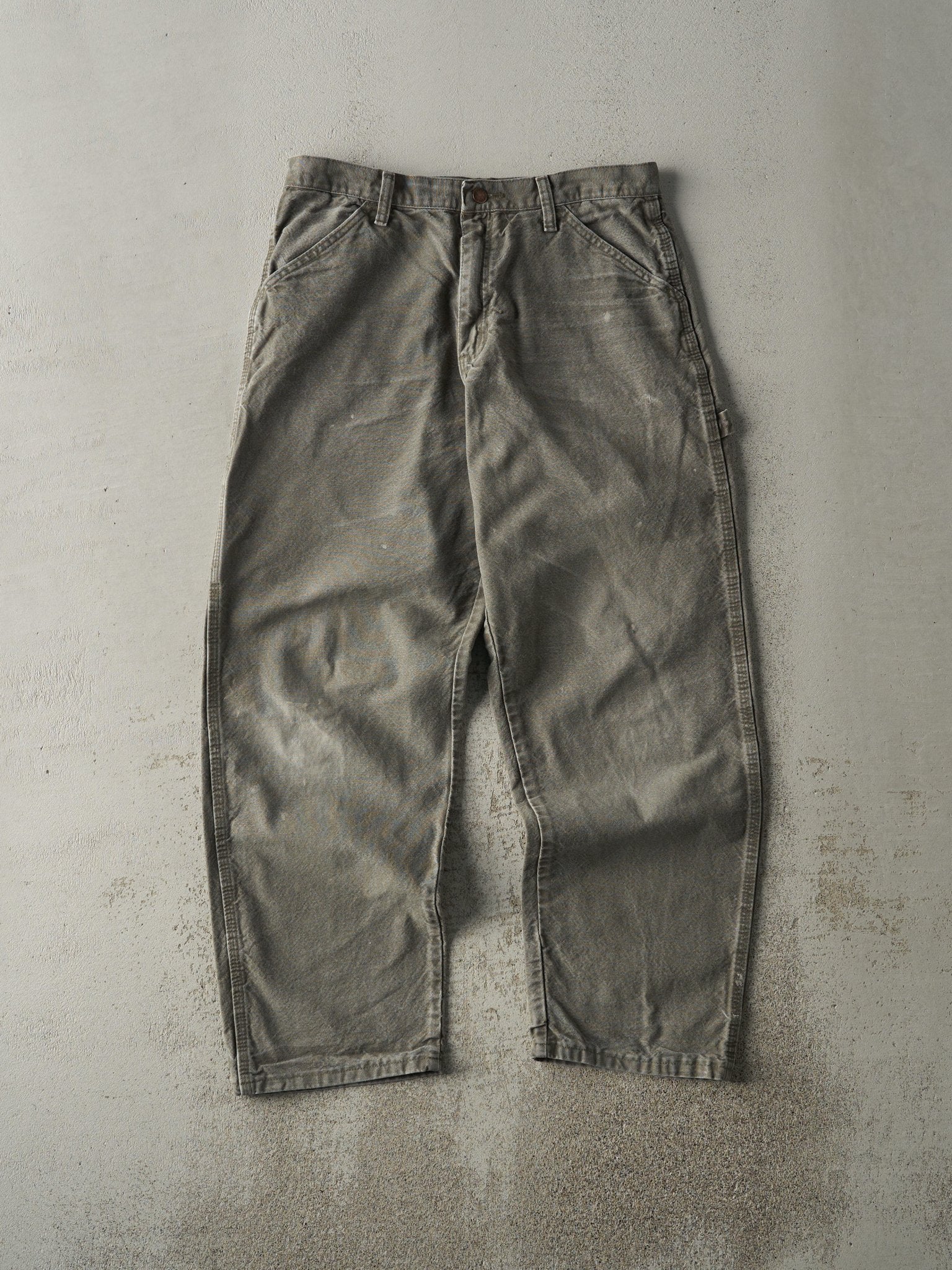 Vintage Y2K Green Rustler Carpenter Pants (31.5x29.5)