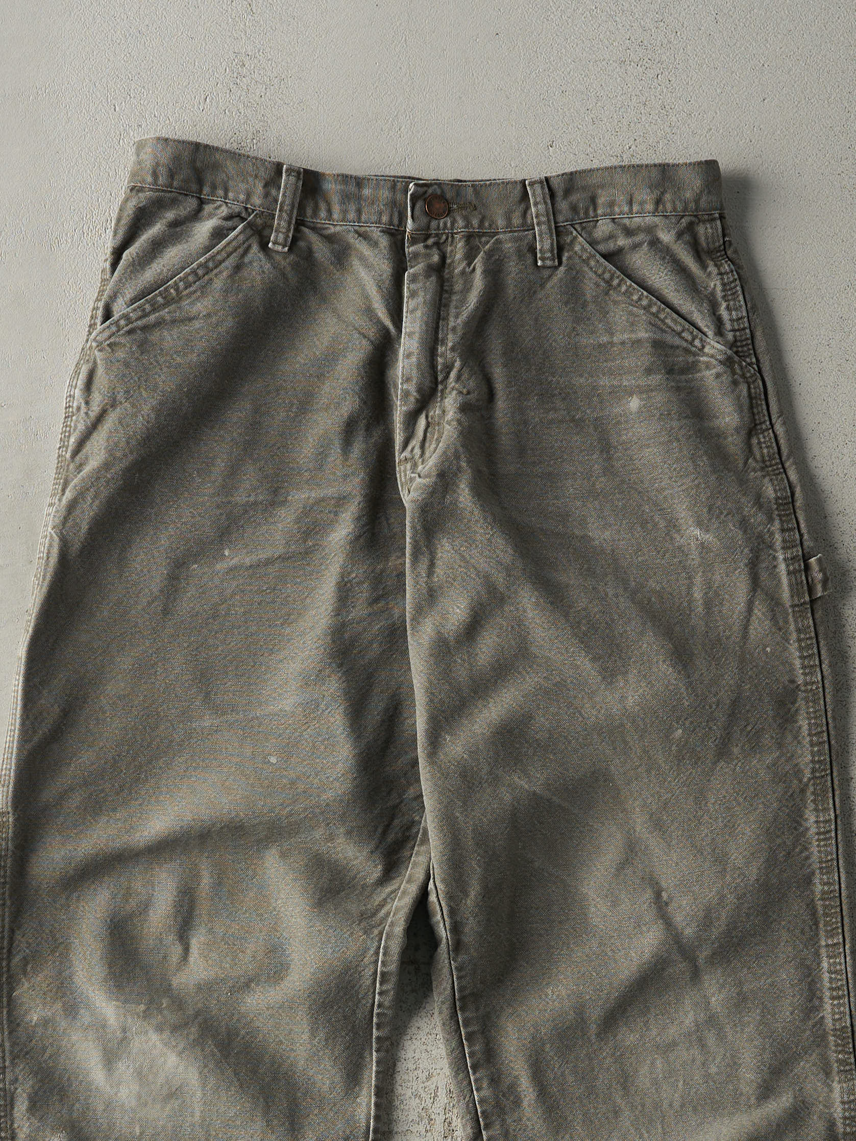 Vintage Y2K Green Rustler Carpenter Pants (31.5x29.5)